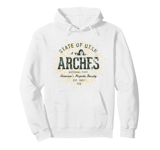 Arches National Park Hoodie - Trendy Graphic Unisex - T-Shirt, Sweatshirt, Hoodie