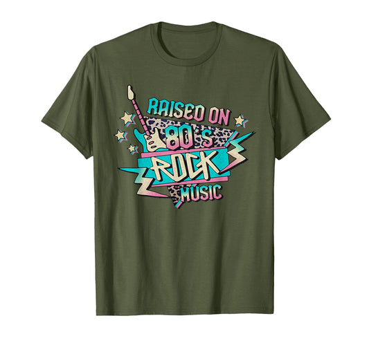80S Rock Music Eighties Hair Bands T-Shirt - Minimalist Print Unisex - T-Shirt, Sweatshirt, Hoodie