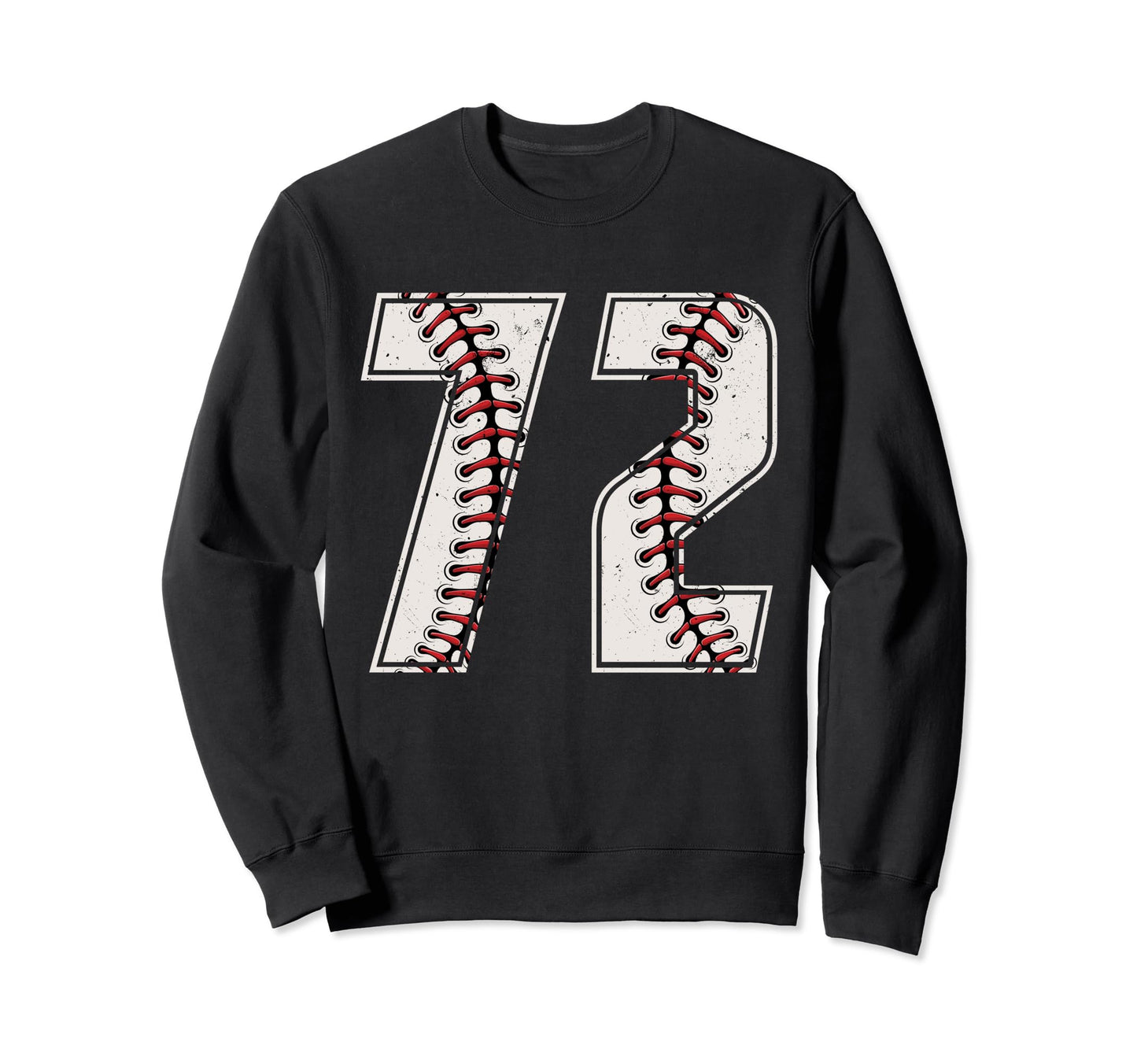 Baseball Player Number 72 Seventy Sweatshirt - Aesthetic Graphic Unisex - T-Shirt, Sweatshirt, Hoodie