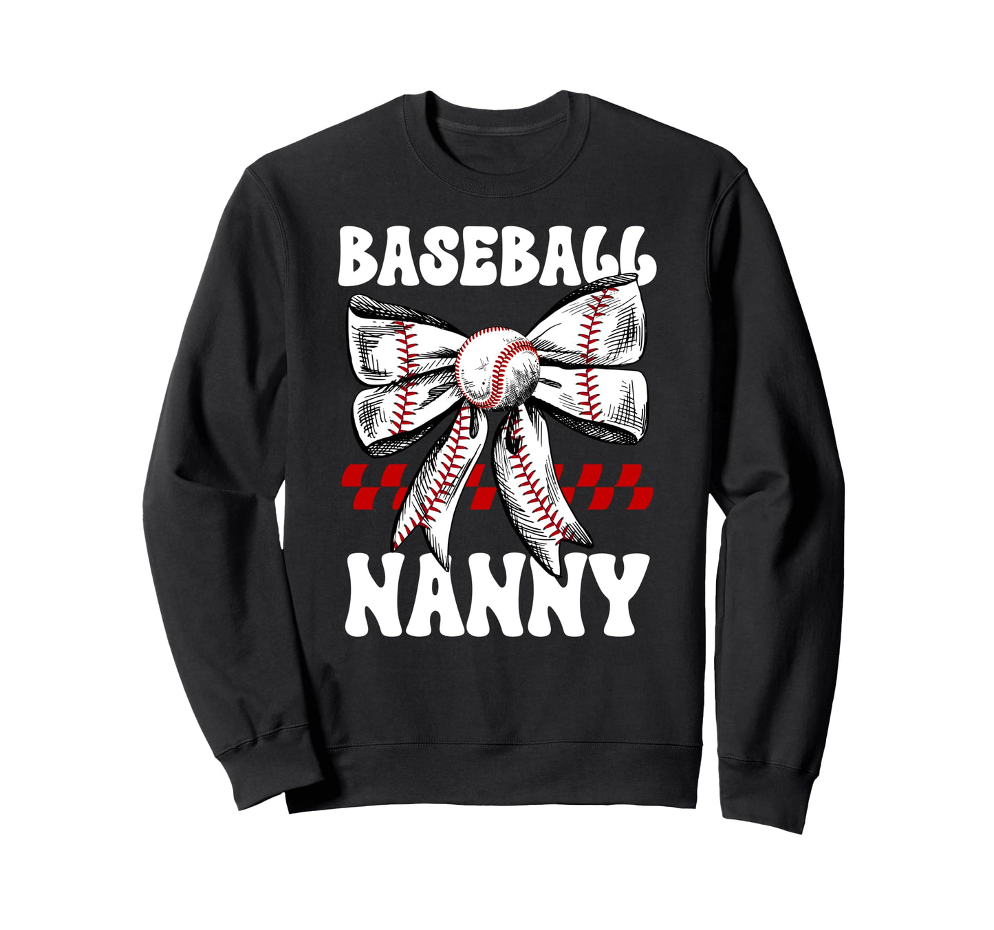 Baseball Nanny Coquette Nanny Sweatshirt - Aesthetic Graphic Men Women - T-Shirt, Sweatshirt, Hoodie
