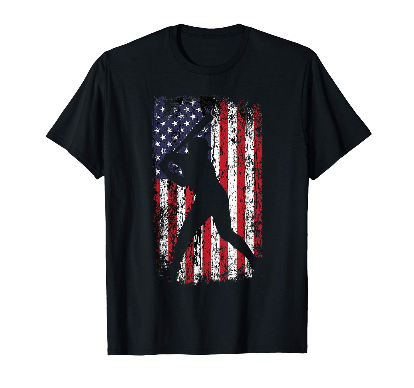 Baseball Usa Flag Gift Baseball T-Shirt - Unique Graphic for Adults - T-Shirt, Sweatshirt, Hoodie