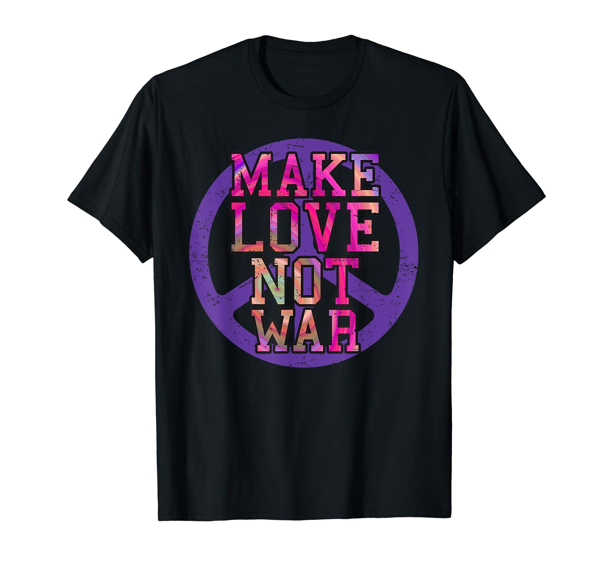 Make Love Psychedelic Hippie Gifts T-Shirt - Custom Art Print Men Women - T-Shirt, Sweatshirt, Hoodie