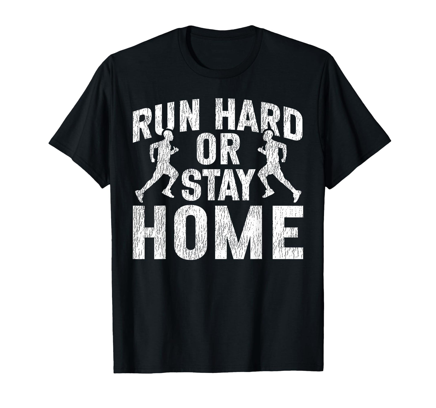 Running Runner Half Marathon Run Hard T-Shirt - Minimalist Print Men Women - T-Shirt, Sweatshirt, Hoodie