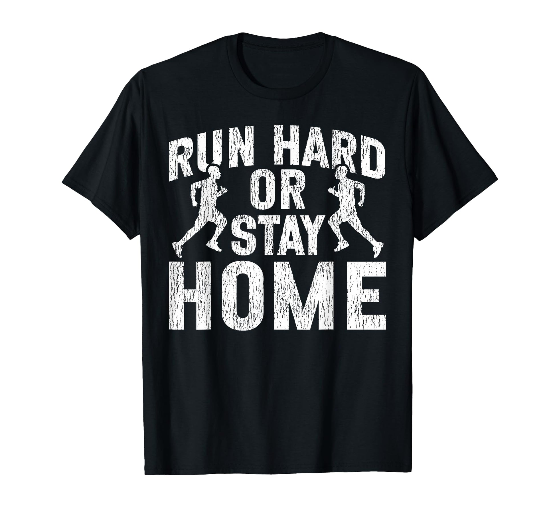 Running Runner Half Marathon Run Hard T-Shirt - Minimalist Print Men Women - T-Shirt, Sweatshirt, Hoodie