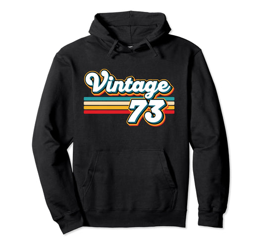 73 Stripes 1973 Birthday Hoodie - Unique Graphic Men Women - T-Shirt, Sweatshirt, Hoodie