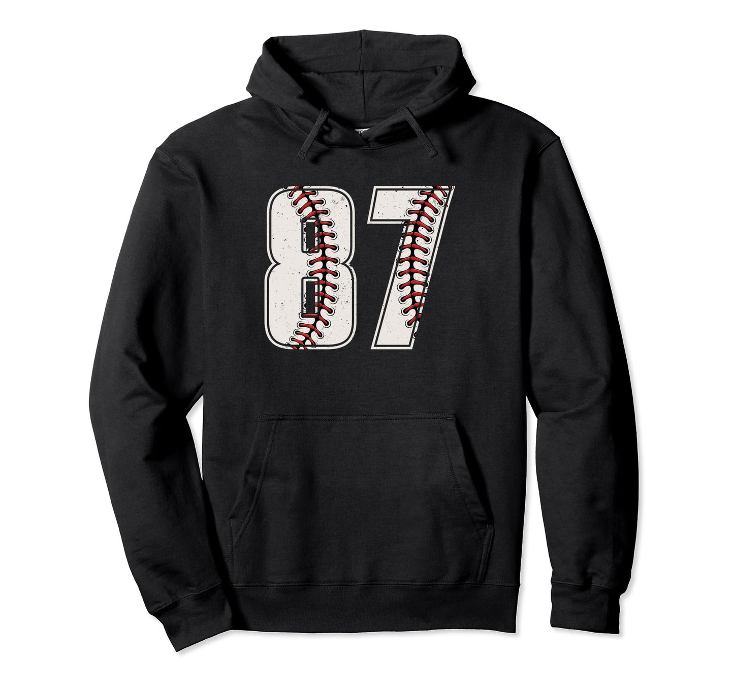 Baseball Player Number 87 Eighty Seven Hoodie - Aesthetic Graphic Unisex - T-Shirt, Sweatshirt, Hoodie