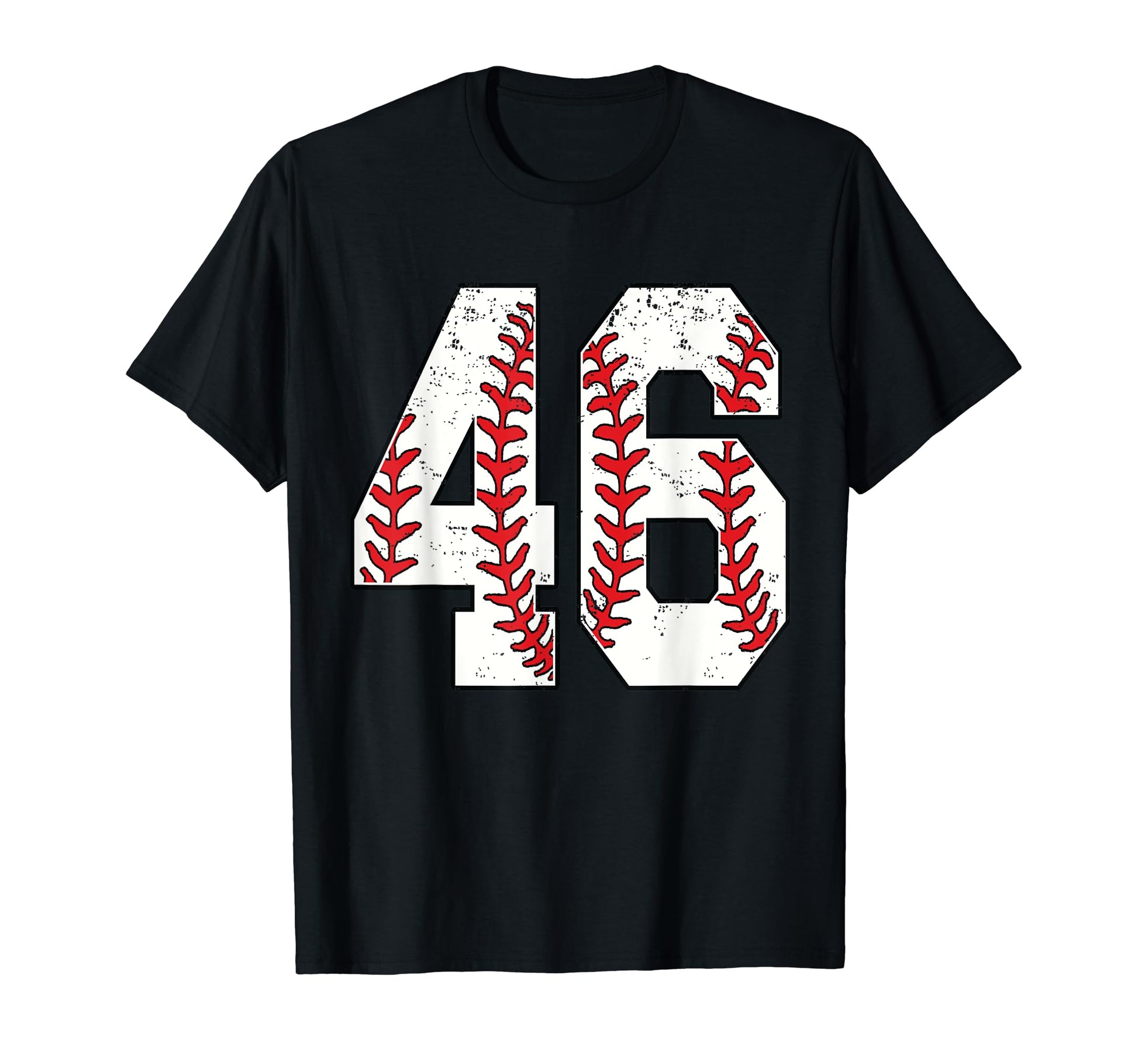 Number 46 Baseball 46 Jersey Number T-Shirt - Graphic Print for Adults - T-Shirt, Sweatshirt, Hoodie
