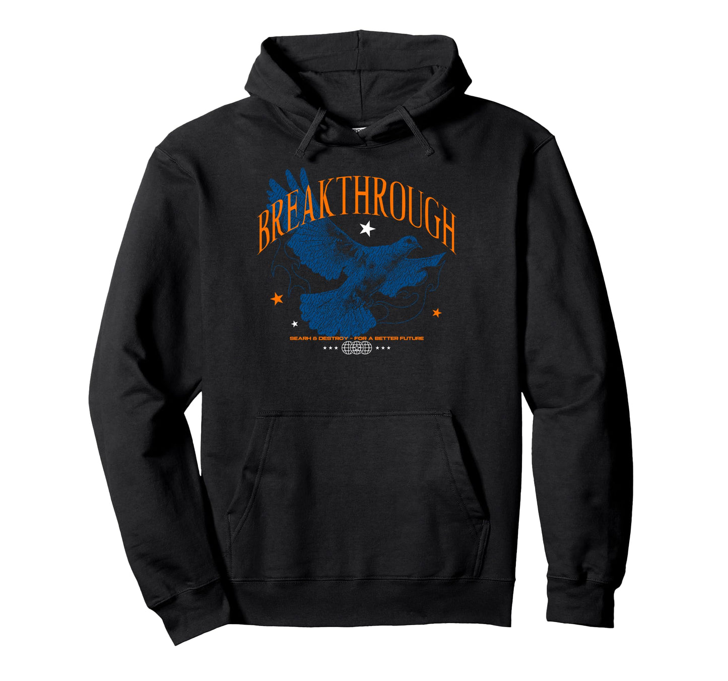 Y2K Breakthrough Bold Urban Graffiti Hoodie - Graphic Print for Adults - T-Shirt, Sweatshirt, Hoodie