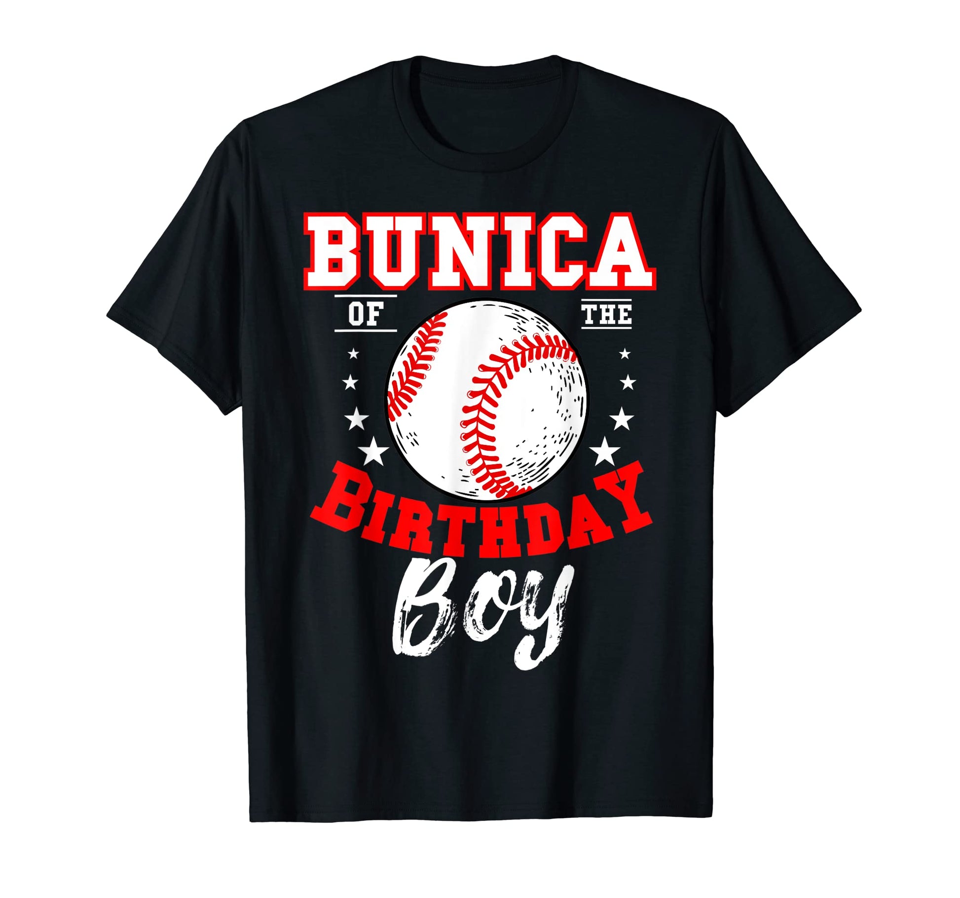 Bunica Birthday Baseball Theme Bday T-Shirt - Unique Graphic Men Women - T-Shirt, Sweatshirt, Hoodie