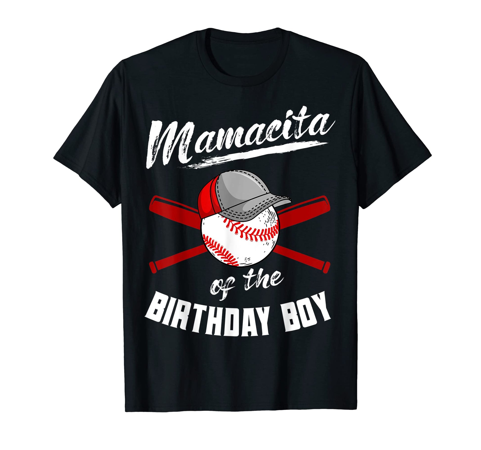 Mamacita Birthday Baseball Bday Party T-Shirt - Graphic Print for Adults - T-Shirt, Sweatshirt, Hoodie