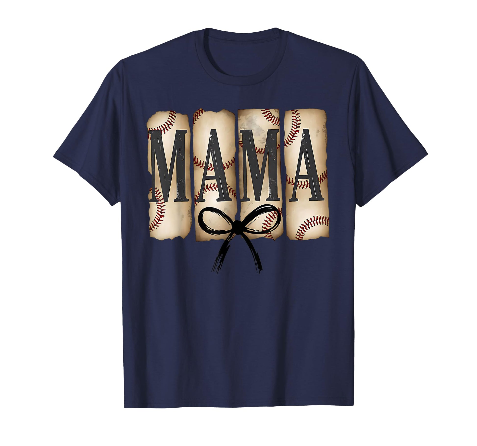Mama Mothers Day Coquette Bow T-Shirt - Casual Everyday Wear for Adults - T-Shirt, Sweatshirt, Hoodie