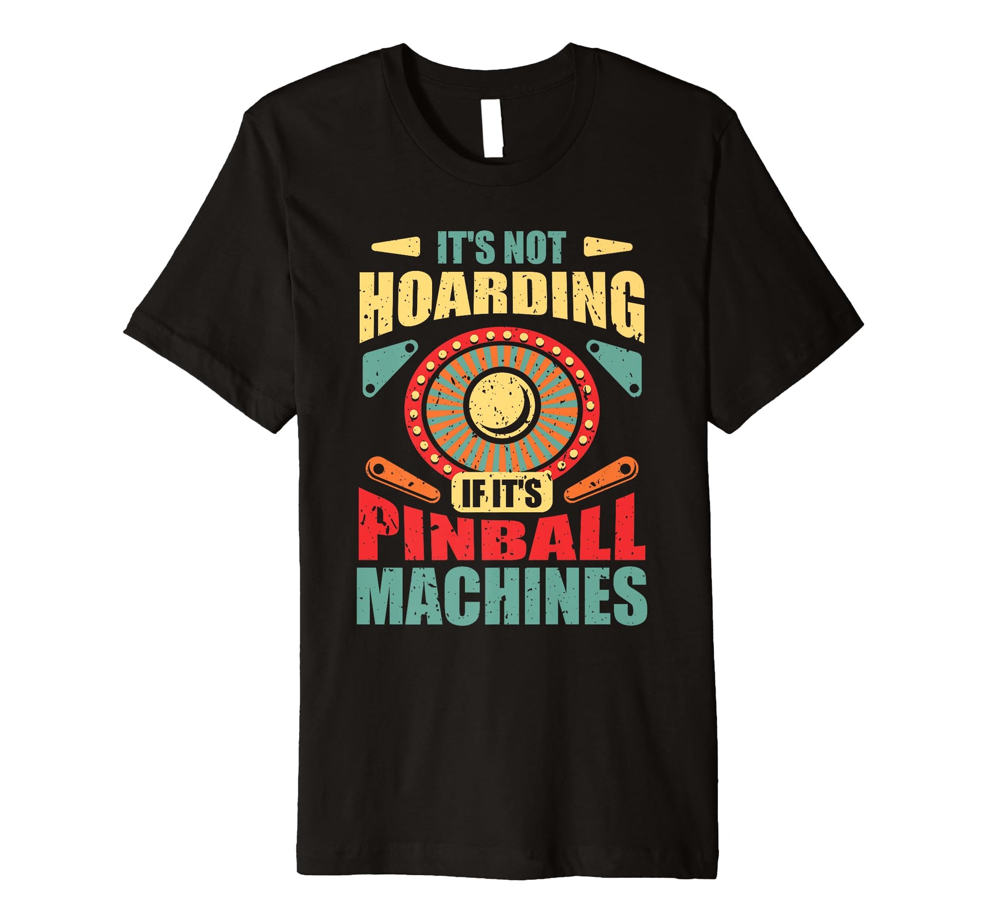Funny Pinball Gamer Flipper Flipping T-Shirt - Minimalist Print Unisex - T-Shirt, Sweatshirt, Hoodie
