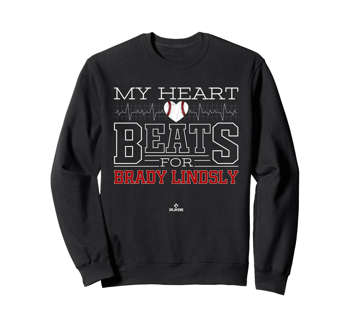 My Heart Beats Brady Lindsly Prospect Sweatshirt - Trendy Graphic Unisex - T-Shirt, Sweatshirt, Hoodie