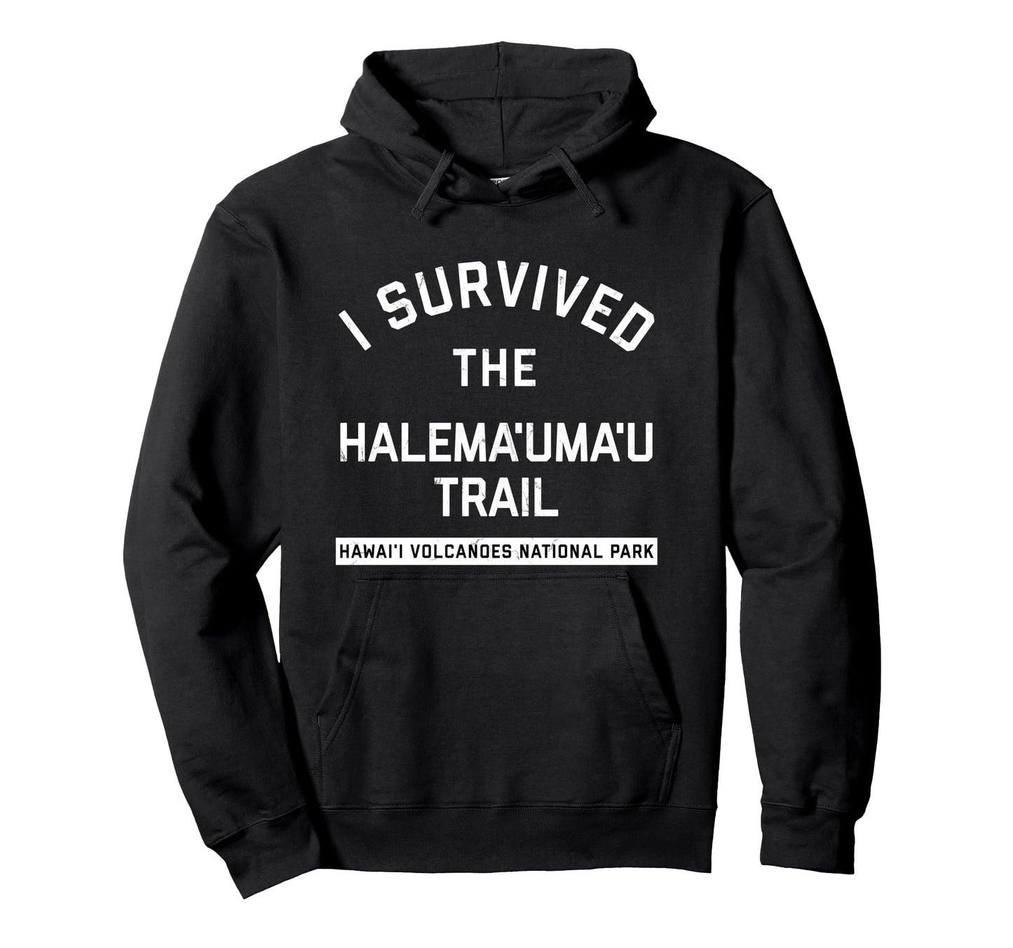 Varsity Hawaii Volcanoes Park Hoodie - Minimalist Print for Adults - T-Shirt, Sweatshirt, Hoodie