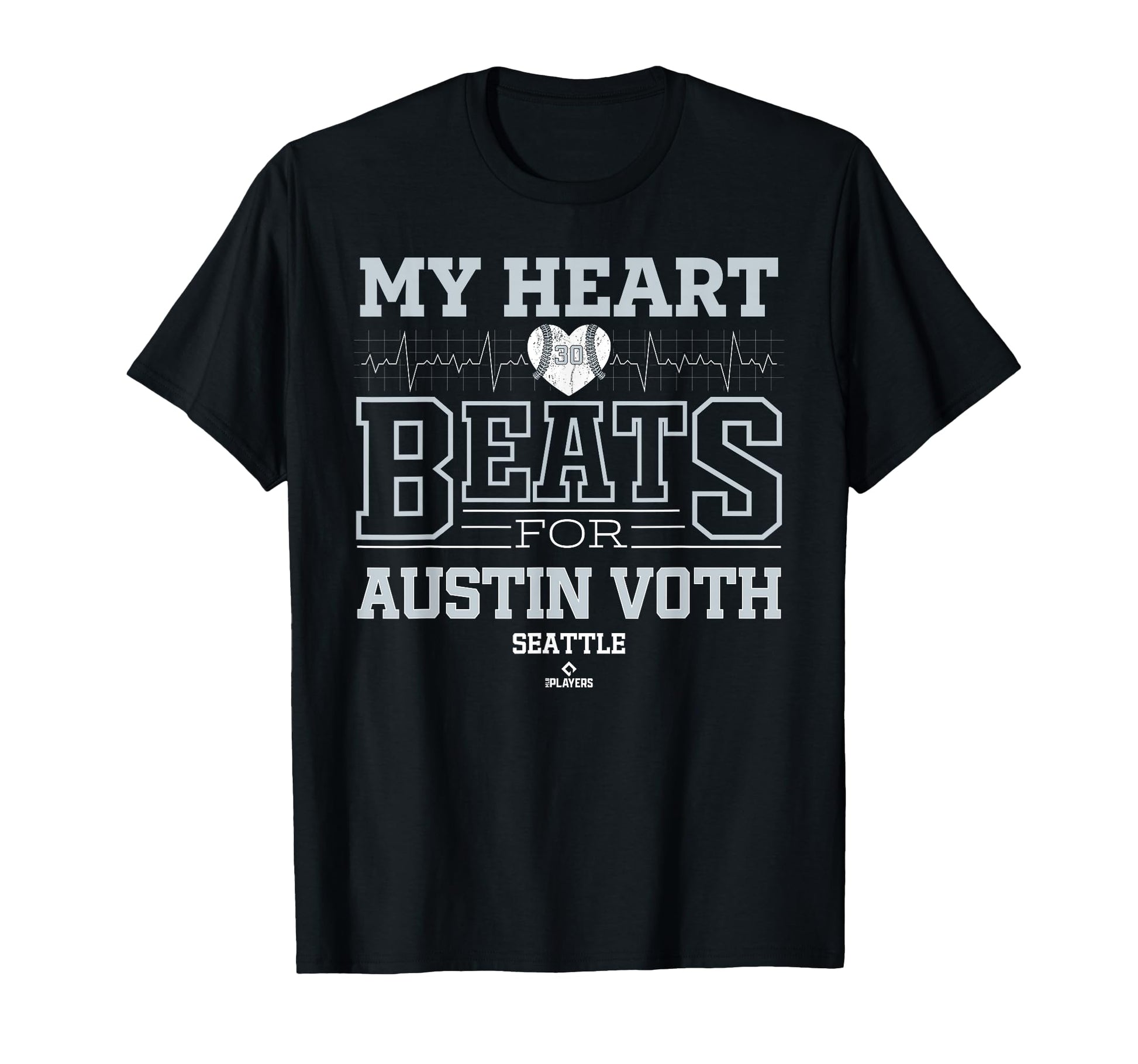My Heart Beats Austin Voth T-Shirt - Casual Everyday Wear Men Women - T-Shirt, Sweatshirt, Hoodie