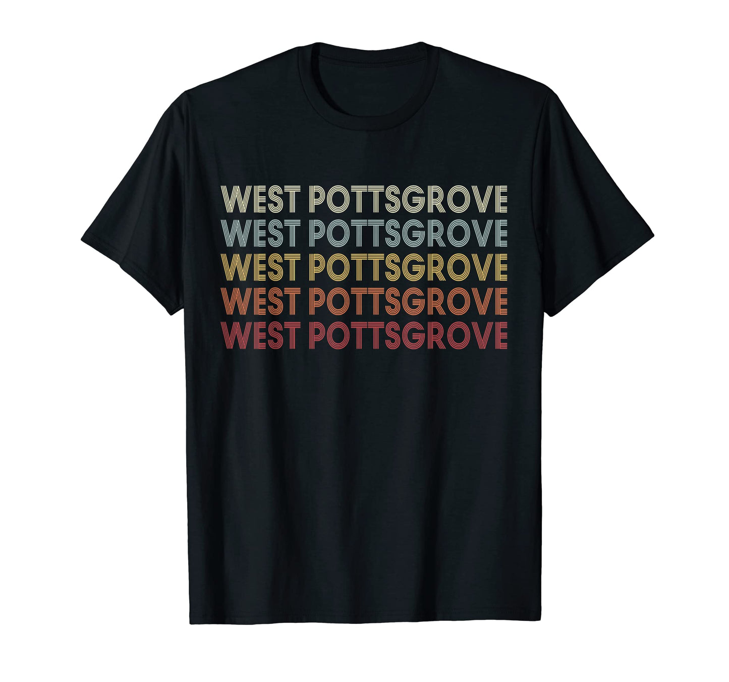West Pottsgrove Pennsylvania West T-Shirt - Casual Everyday Wear Unisex - T-Shirt, Sweatshirt, Hoodie