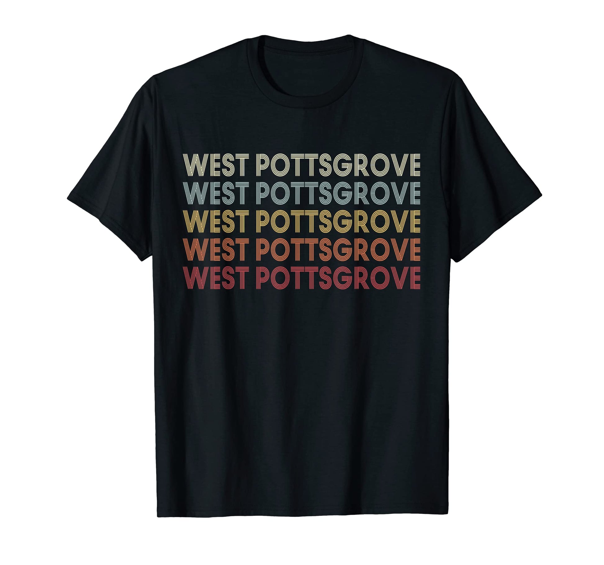 West Pottsgrove Pennsylvania West T-Shirt - Casual Everyday Wear Unisex - T-Shirt, Sweatshirt, Hoodie