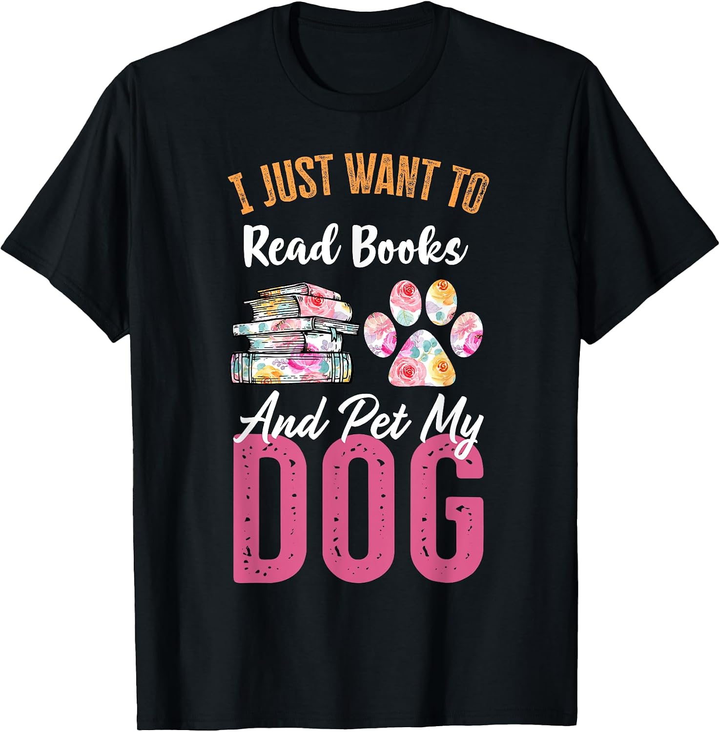 Funny Dogs Books Lovers Merch - Adult & Kids T-Shirts, Sweatshirts & Hoodies apparel design preview 1