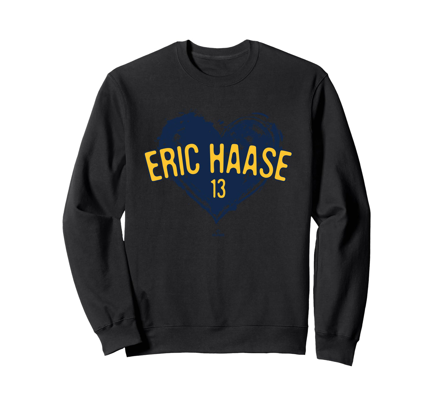 Distressed Heart Eric Haase Sweatshirt - Custom Art Print Men Women - T-Shirt, Sweatshirt, Hoodie