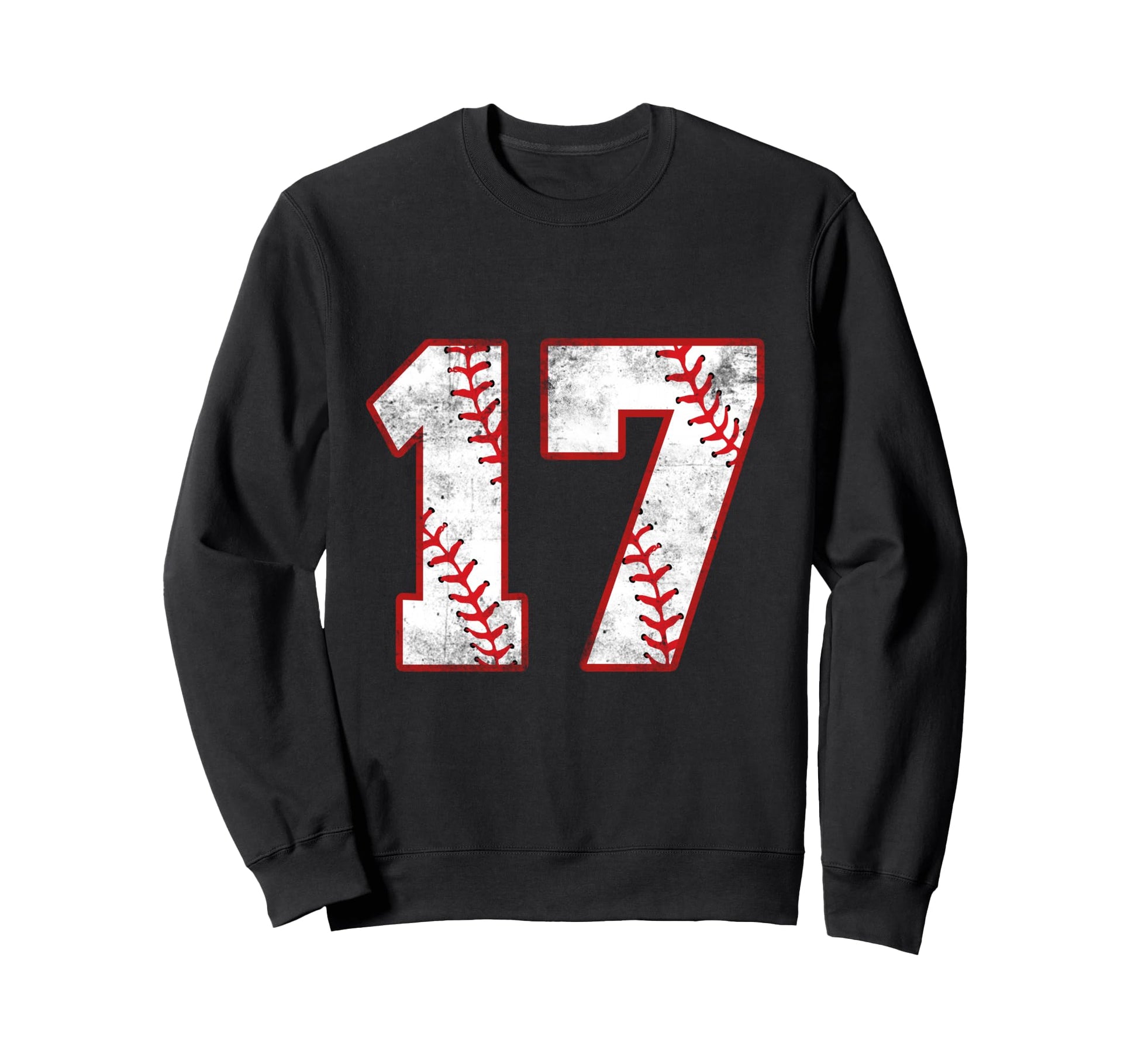 17 Year Old Baseball Player Sports Sweatshirt - Graphic Print for Adults - T-Shirt, Sweatshirt, Hoodie