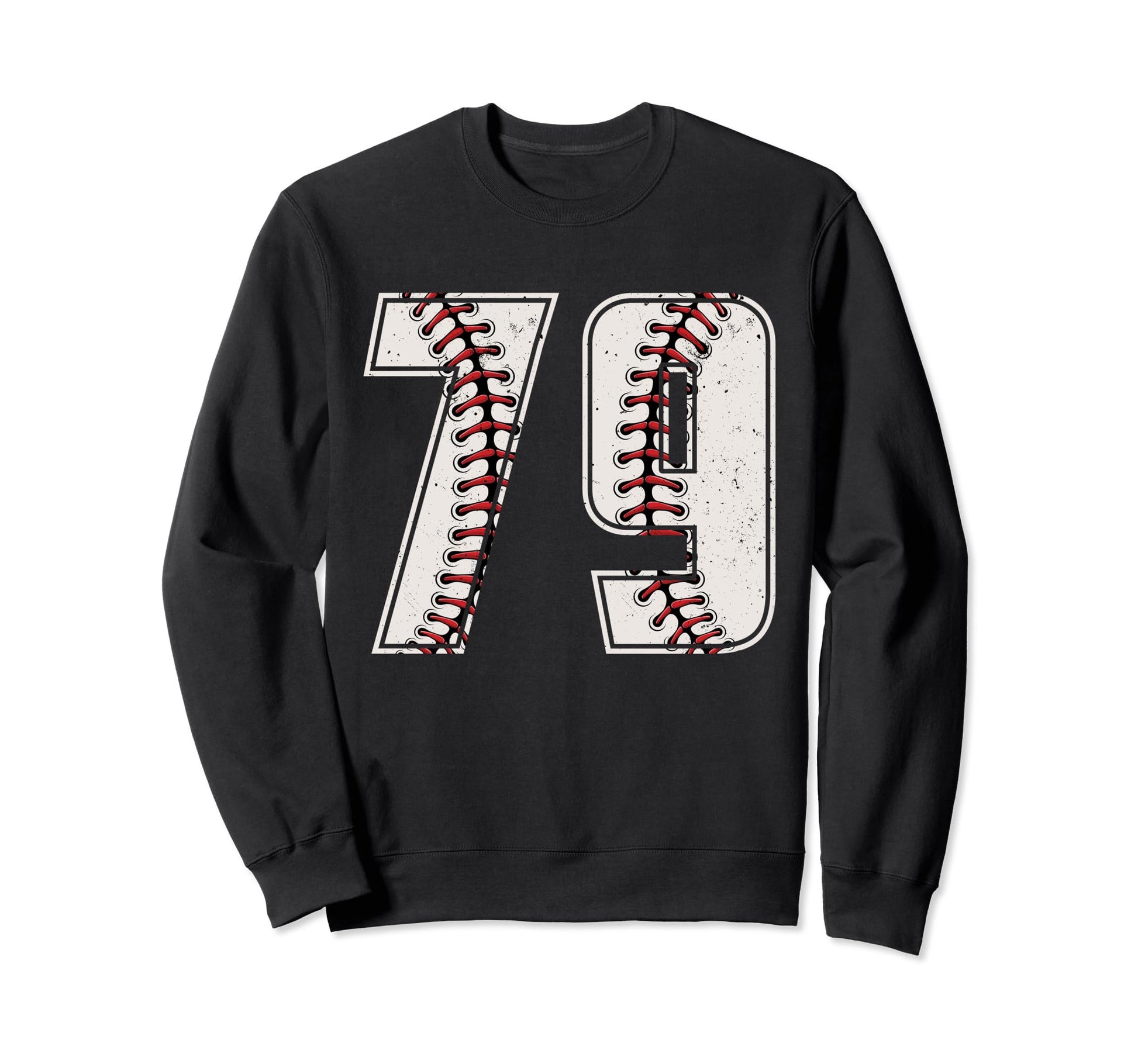 Baseball Player Number 79 Seventy Sweatshirt - Minimalist Print Unisex - T-Shirt, Sweatshirt, Hoodie
