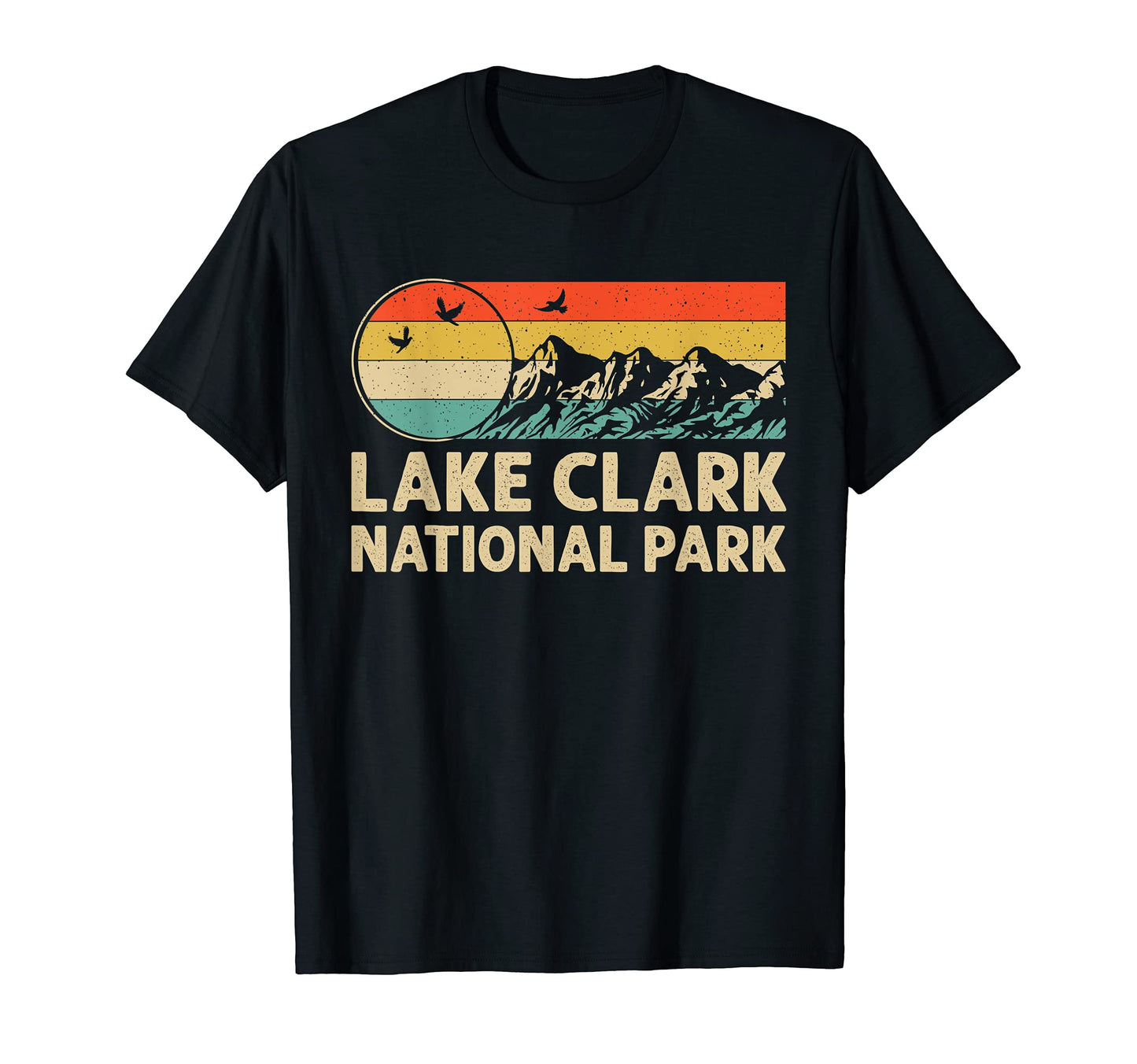 Hiking Camping Lover Lake Clark T-Shirt - Aesthetic Graphic Men Women - T-Shirt, Sweatshirt, Hoodie