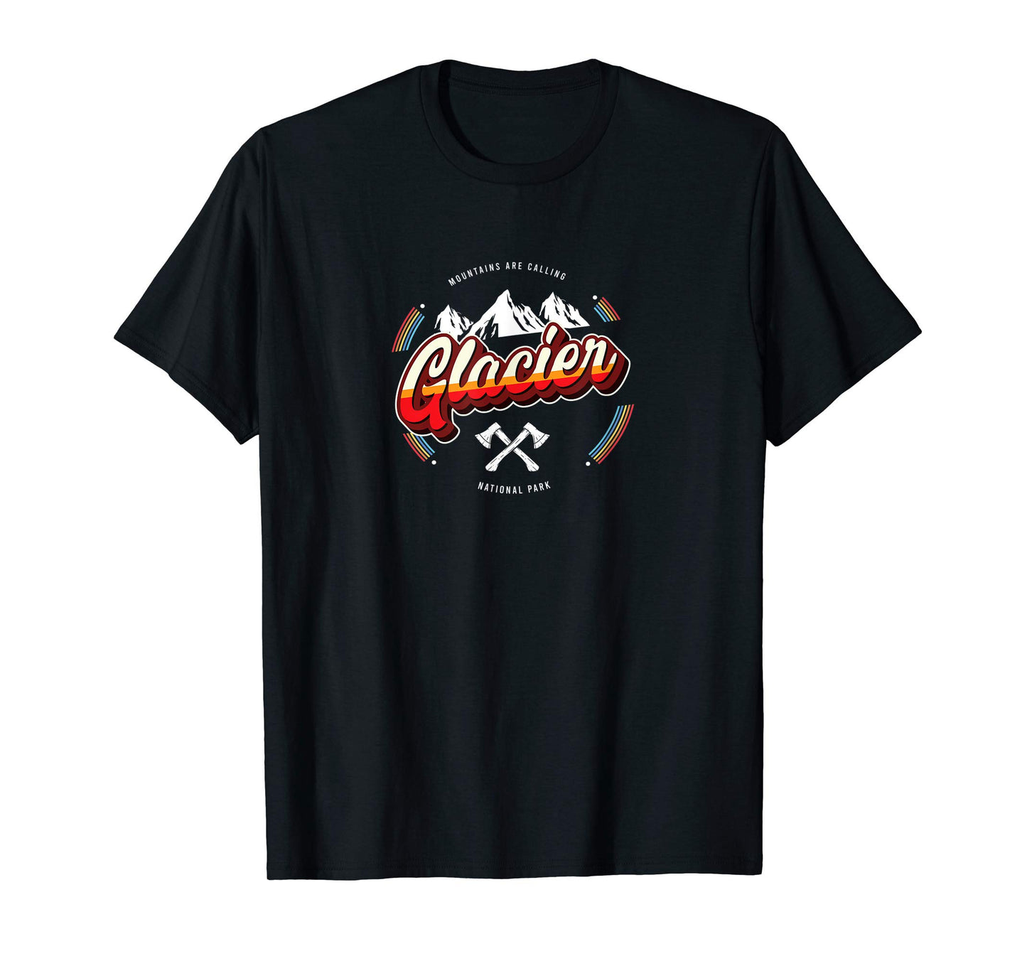 Glacier National Park Souvenir T-Shirt - Casual Everyday Wear Unisex - T-Shirt, Sweatshirt, Hoodie