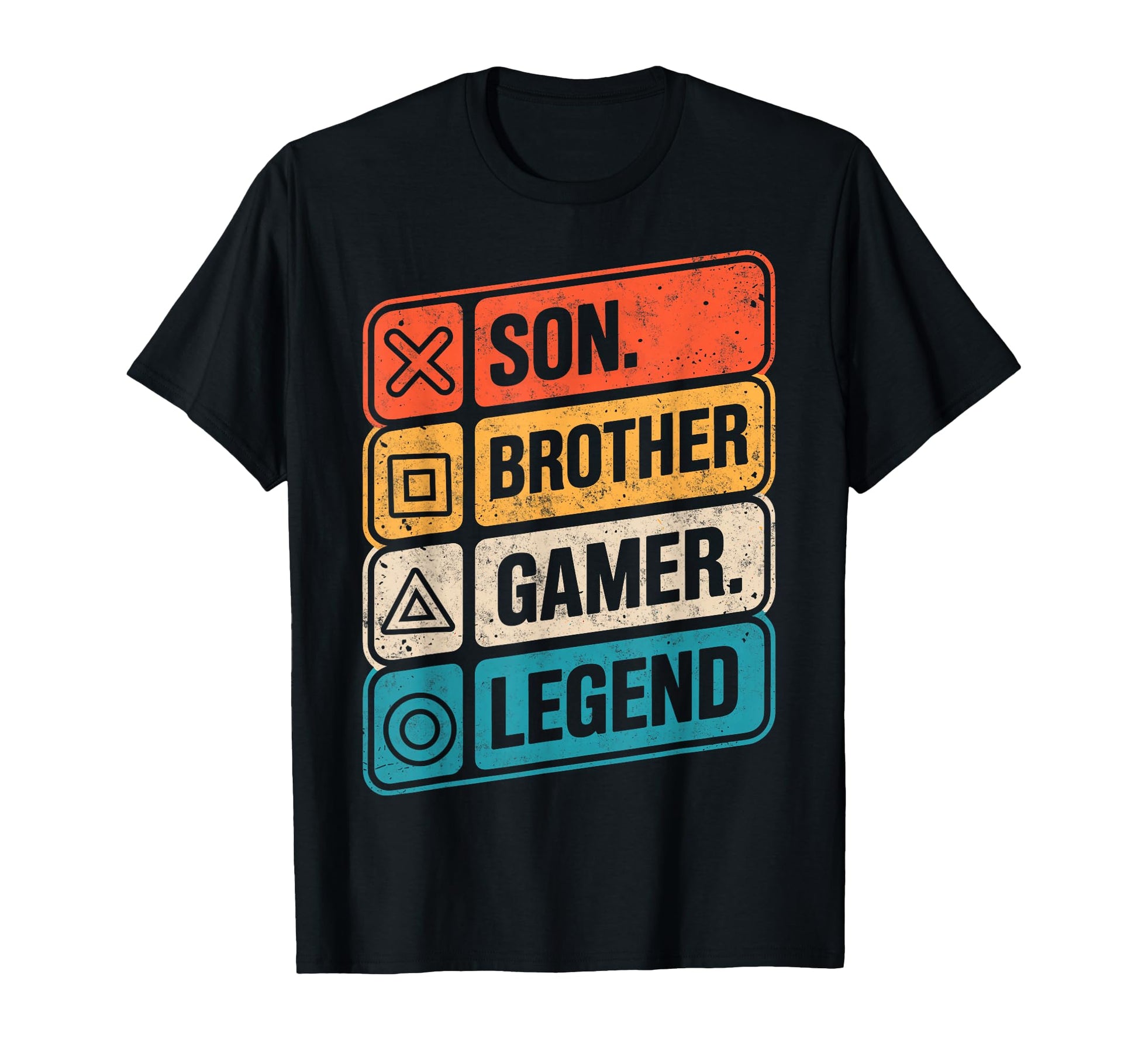 Son Brother Gamer Legend Video Game T-Shirt - Fun Novelty Design Unisex - T-Shirt, Sweatshirt, Hoodie