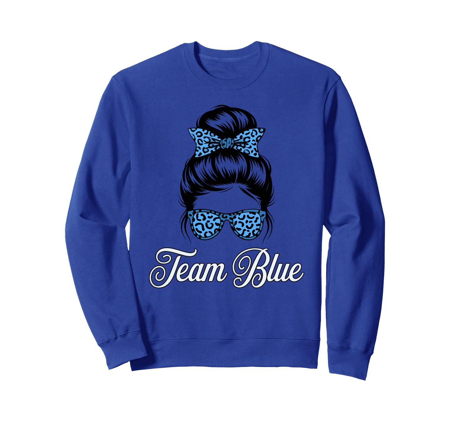 Team Blue Field Day Motivation Vibes Sweatshirt - Trendy Graphic Unisex - T-Shirt, Sweatshirt, Hoodie