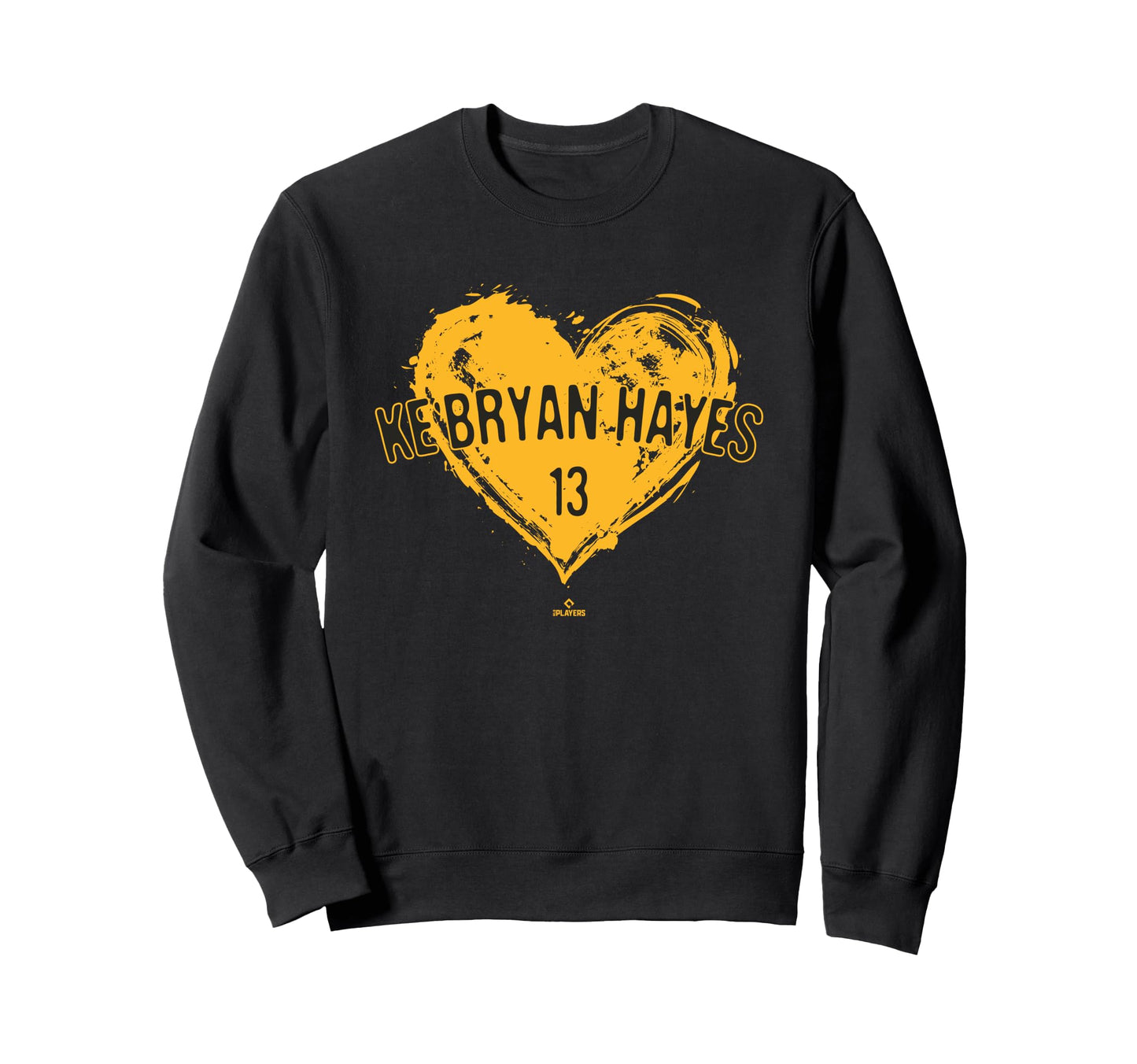 Distressed Heart Kebryan Hayes Sweatshirt - Trendy Graphic Men Women - T-Shirt, Sweatshirt, Hoodie