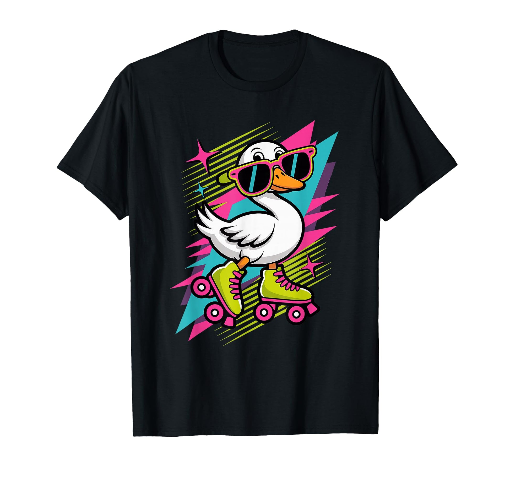 Silly Goose Roller Skates Skating T-Shirt - Casual Everyday Wear Unisex - T-Shirt, Sweatshirt, Hoodie