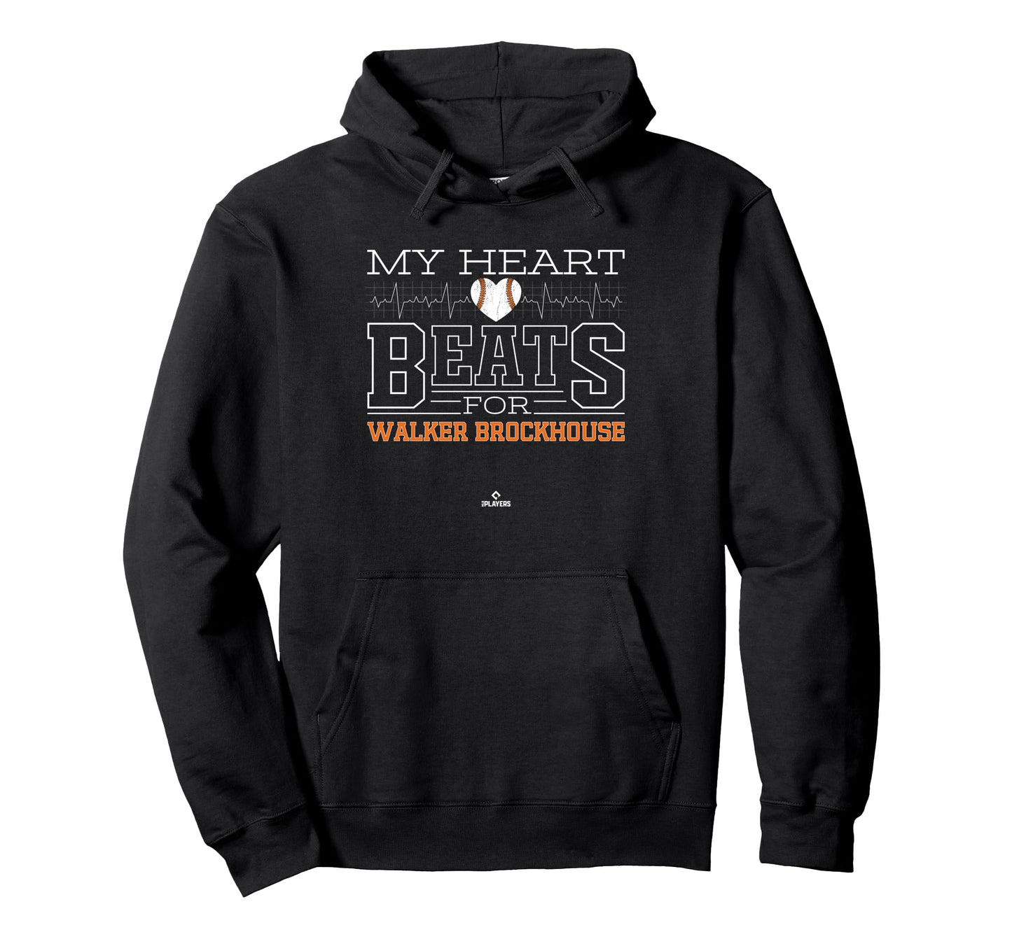 My Heart Beats Walker Brockhouse Hoodie - Streetwear Style for Adults - T-Shirt, Sweatshirt, Hoodie