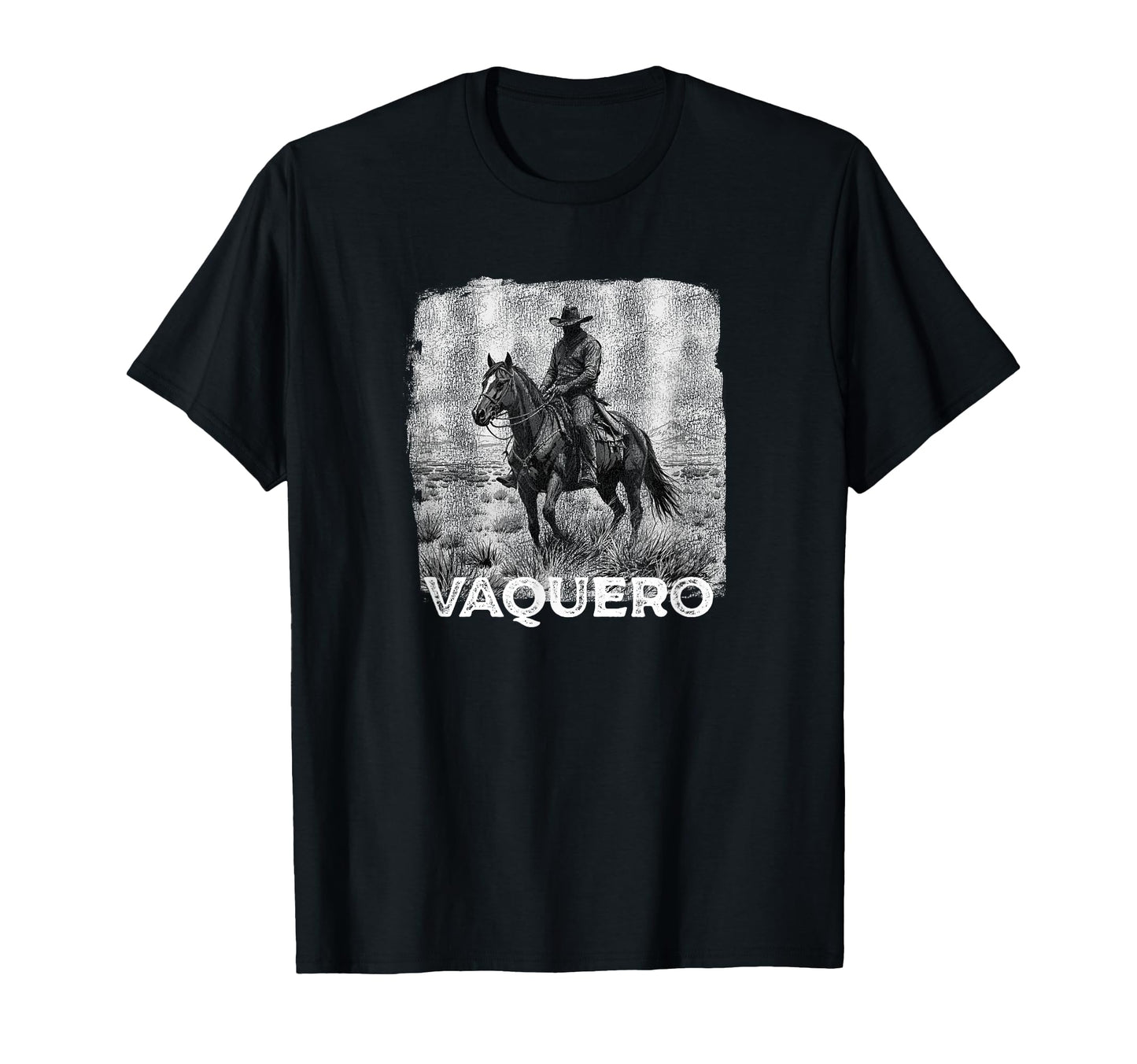 Vaquero Spanish Mexican Cowboy T-Shirt - Graphic Print for Adults - T-Shirt, Sweatshirt, Hoodie