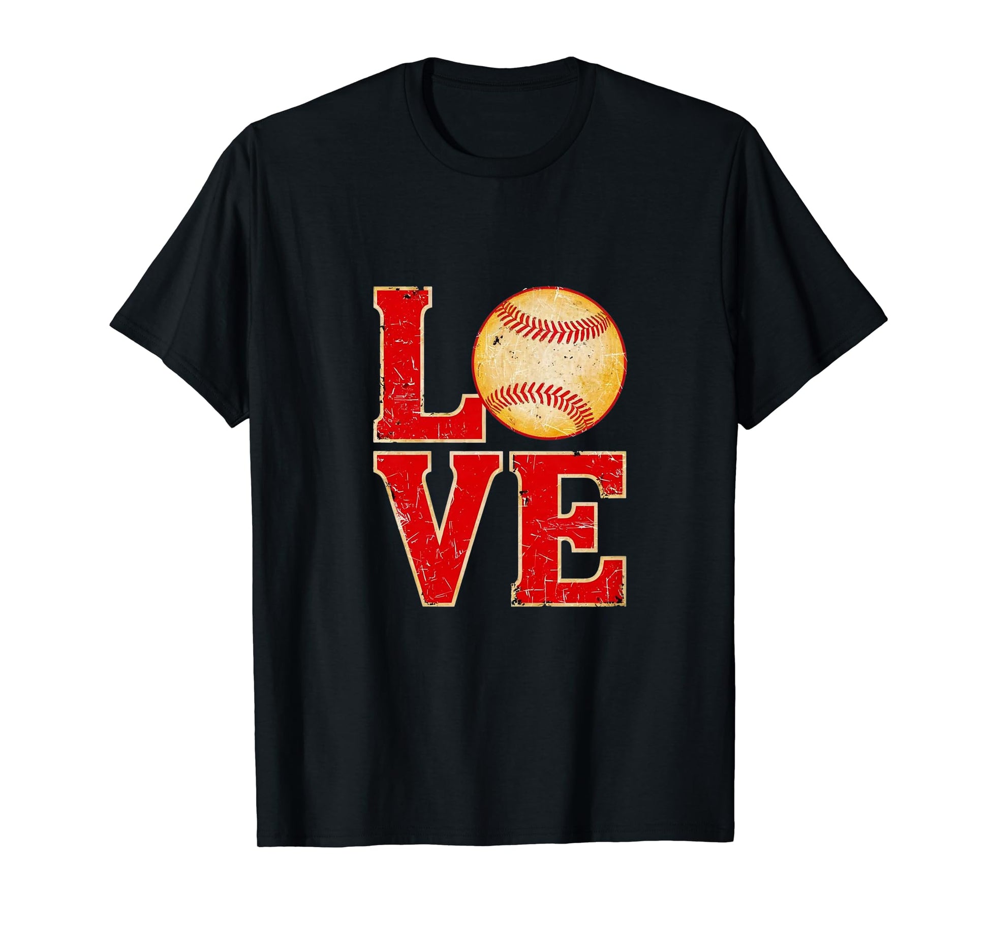 Love Baseball Distressed Eat Sleep T-Shirt - Streetwear Style Men Women - T-Shirt, Sweatshirt, Hoodie