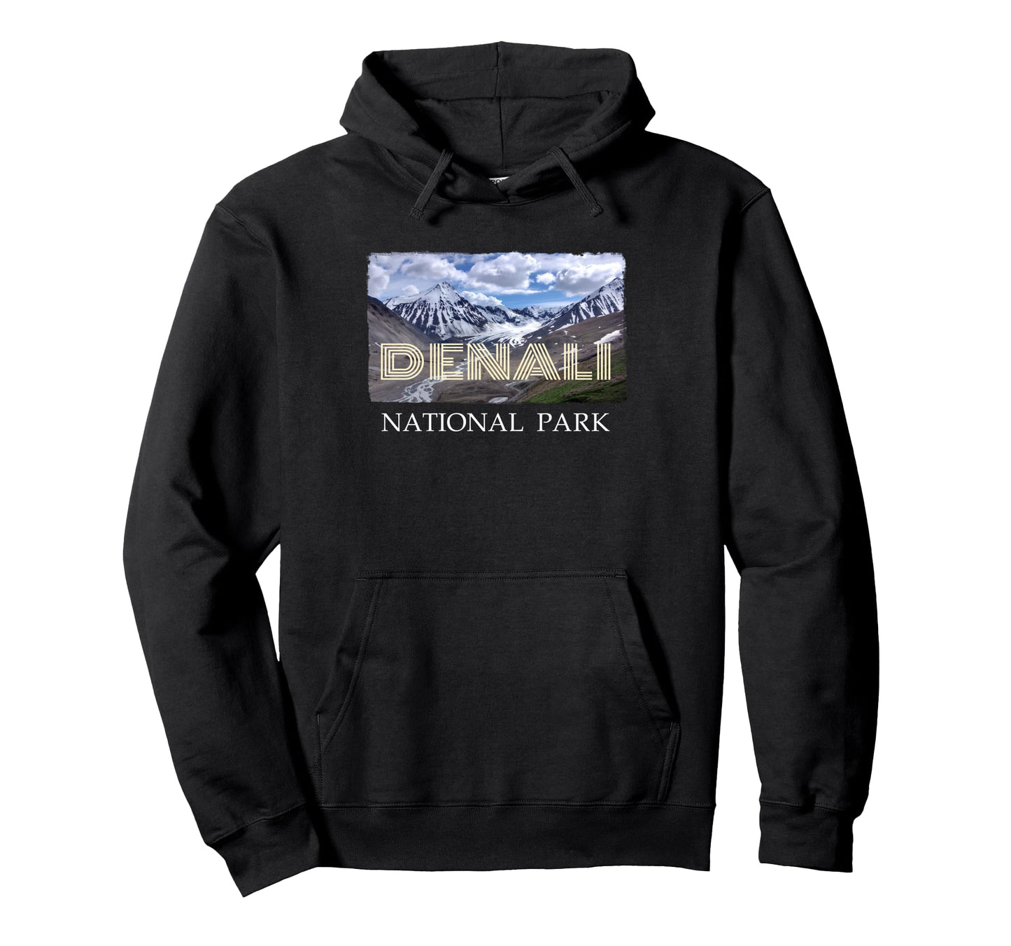 Denali Alaska National Park Hoodie - Unique Graphic Unisex - T-Shirt, Sweatshirt, Hoodie