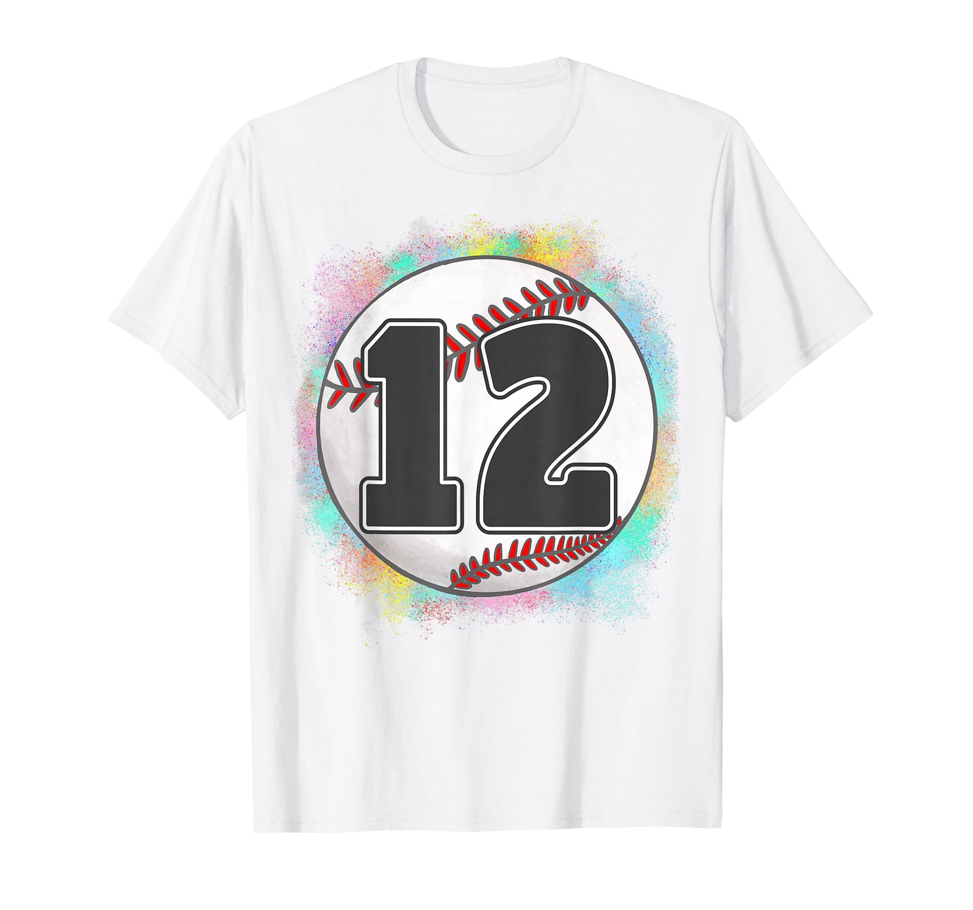 Birthday 12 Baseball 12Th Birthday T-Shirt - Novelty Apparel Unisex - T-Shirt, Sweatshirt, Hoodie