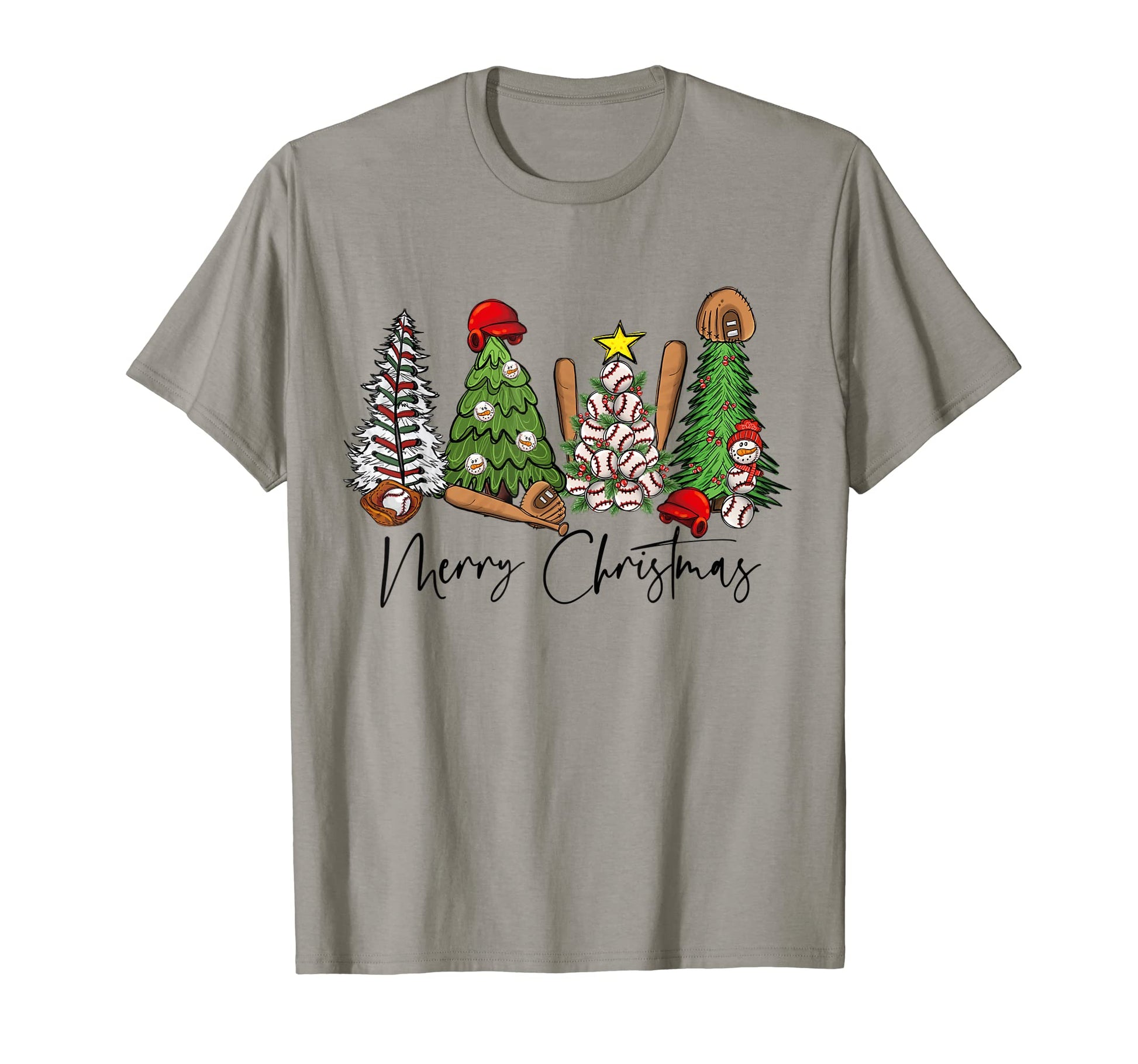 Merry Trees Baseball Leopard Buffalo T-Shirt - Unique Graphic for Adults - T-Shirt, Sweatshirt, Hoodie