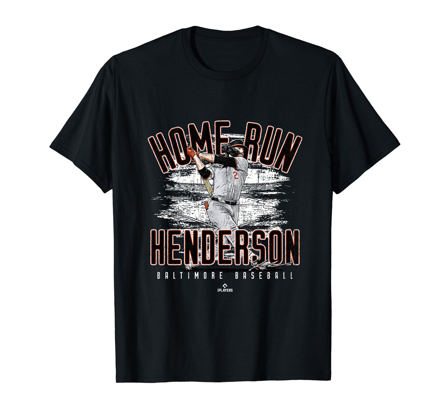Home Run Henderson Gunnar Henderson T-Shirt - Custom Art Print Unisex - T-Shirt, Sweatshirt, Hoodie