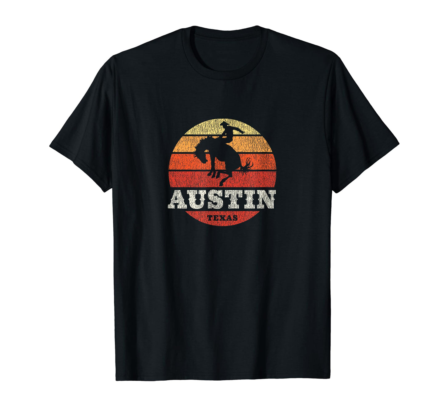 Austin Tx Country Western T-Shirt - Minimalist Print Unisex - T-Shirt, Sweatshirt, Hoodie