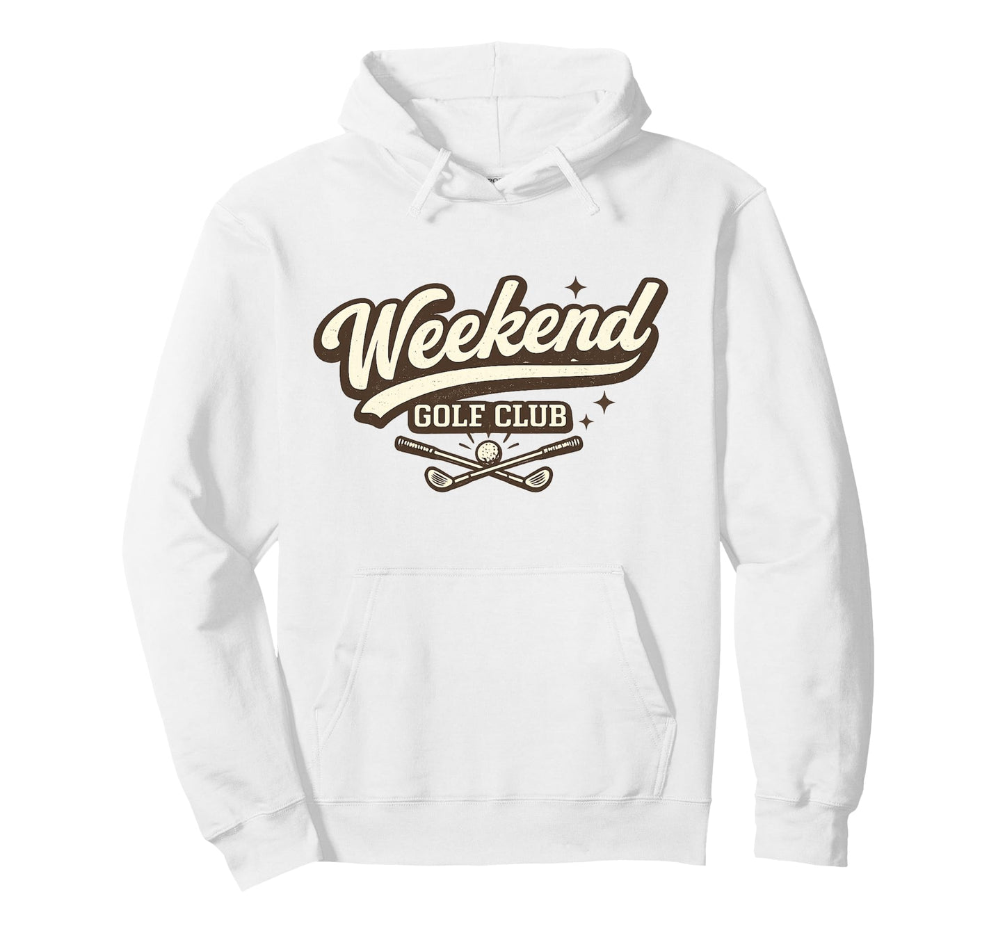 Weekend Golf Club Fathers Day Time Hoodie - Fun Novelty Design Men Women - T-Shirt, Sweatshirt, Hoodie