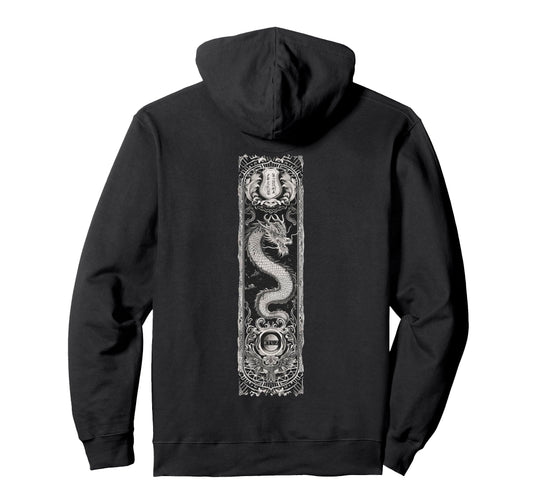 Aesthetic Back Dragon Y2K Streetwear Hoodie - Aesthetic Graphic Men Women - T-Shirt, Sweatshirt, Hoodie