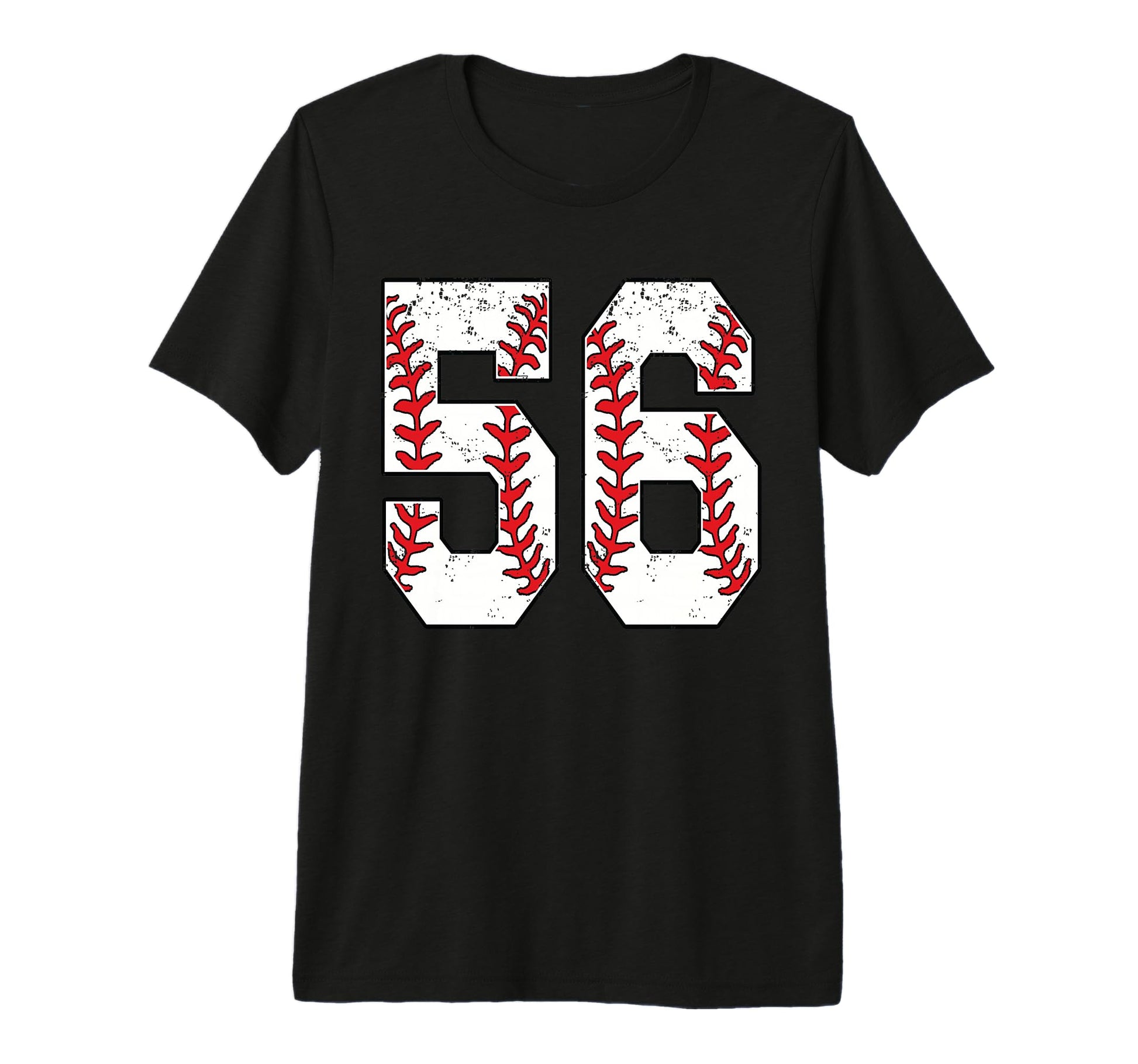 Number 56 Baseball 56 Jersey Number T-Shirt - Streetwear Style Unisex - T-Shirt, Sweatshirt, Hoodie