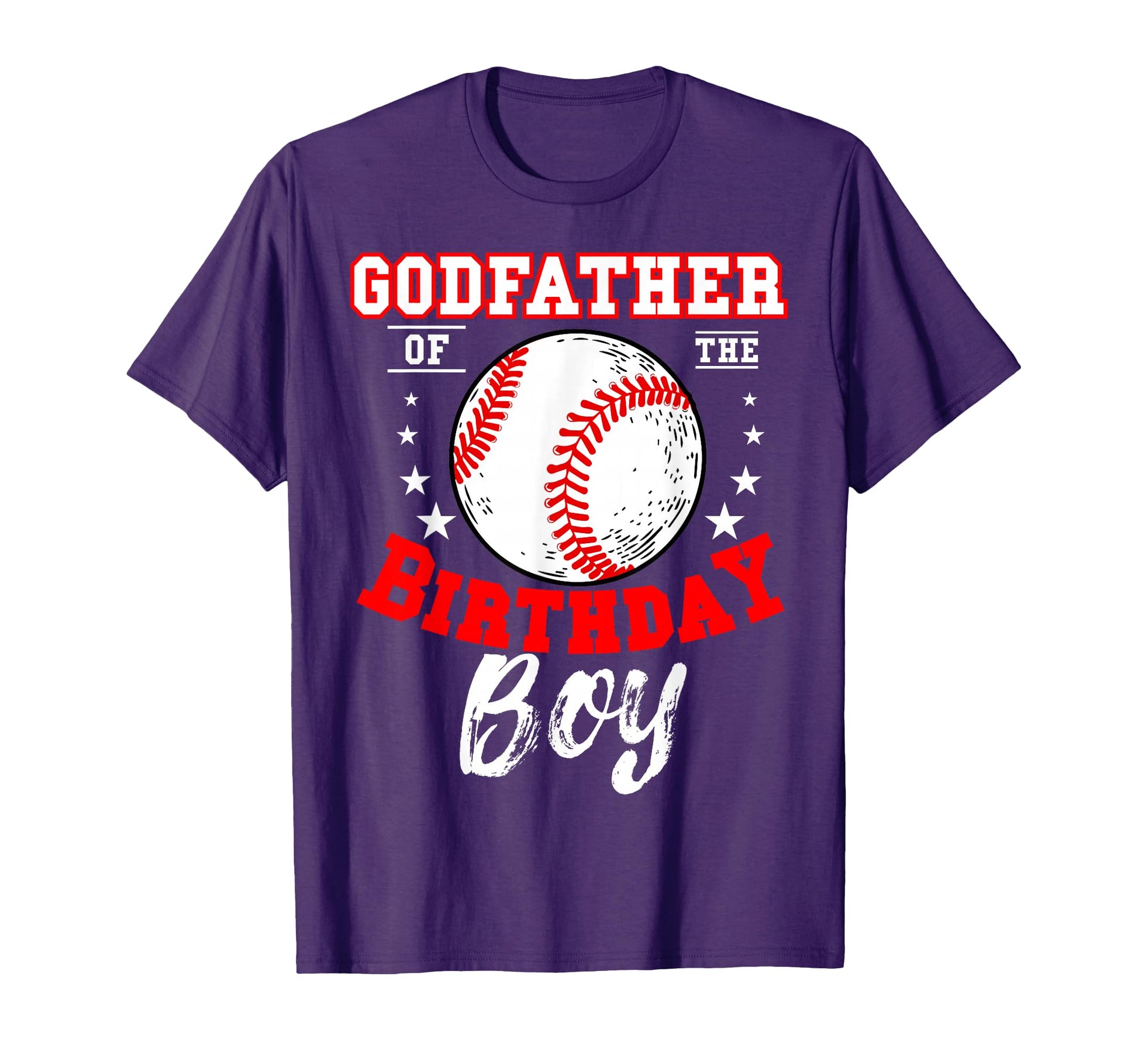 Godfather Birthday Baseball Theme T-Shirt - Aesthetic Graphic for Adults - T-Shirt, Sweatshirt, Hoodie