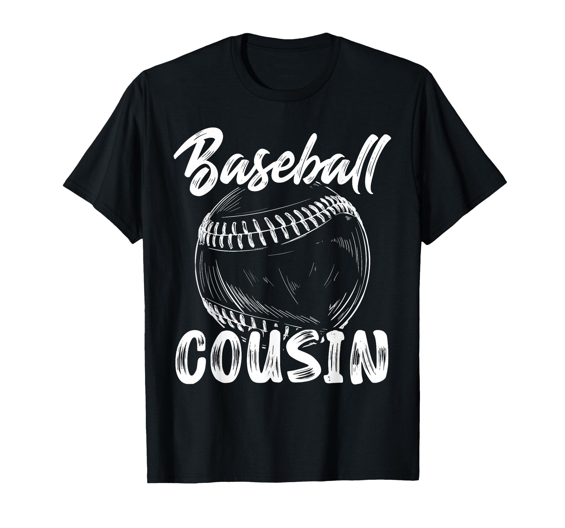 Baseball Cousin Him Family Matching T-Shirt - Novelty Apparel for Adults - T-Shirt, Sweatshirt, Hoodie