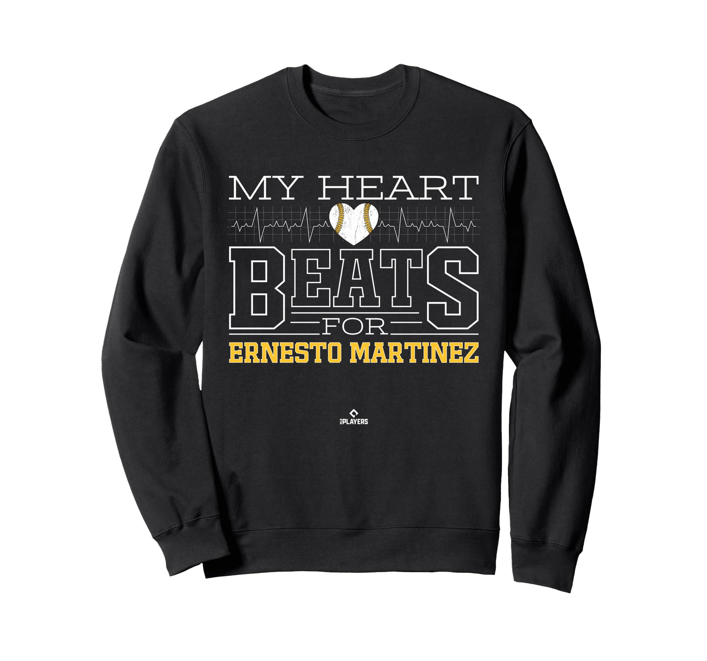 My Heart Beats Ernesto Martinez Sweatshirt - Fun Novelty Design for Adults - T-Shirt, Sweatshirt, Hoodie