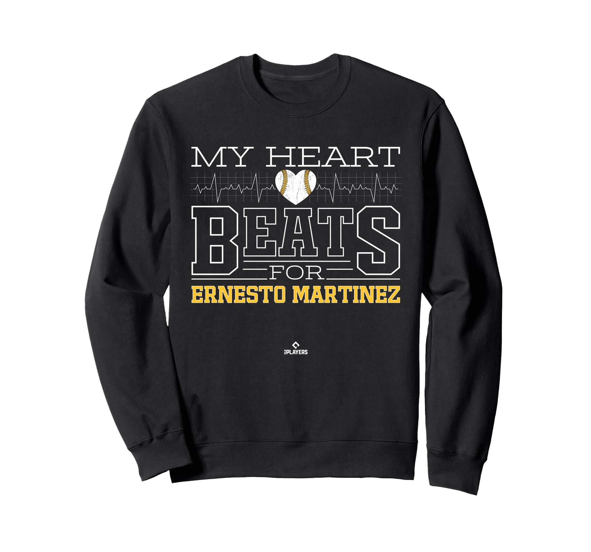 My Heart Beats Ernesto Martinez Sweatshirt - Fun Novelty Design for Adults - T-Shirt, Sweatshirt, Hoodie