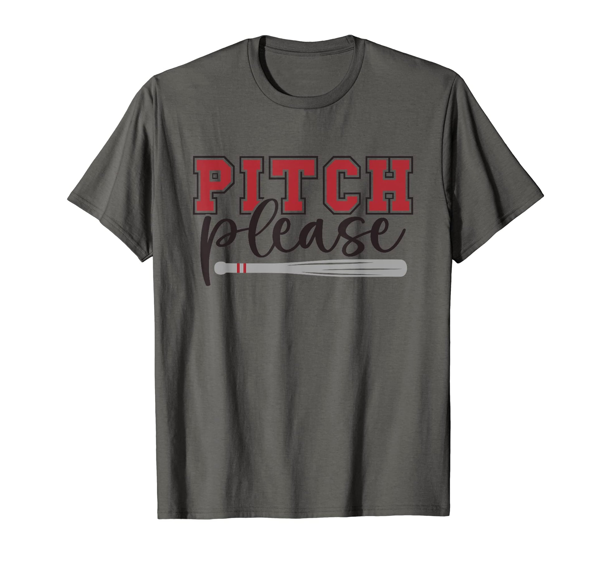 Pitch Please Baseball Player T-Shirt - Casual Everyday Wear Men Women - T-Shirt, Sweatshirt, Hoodie