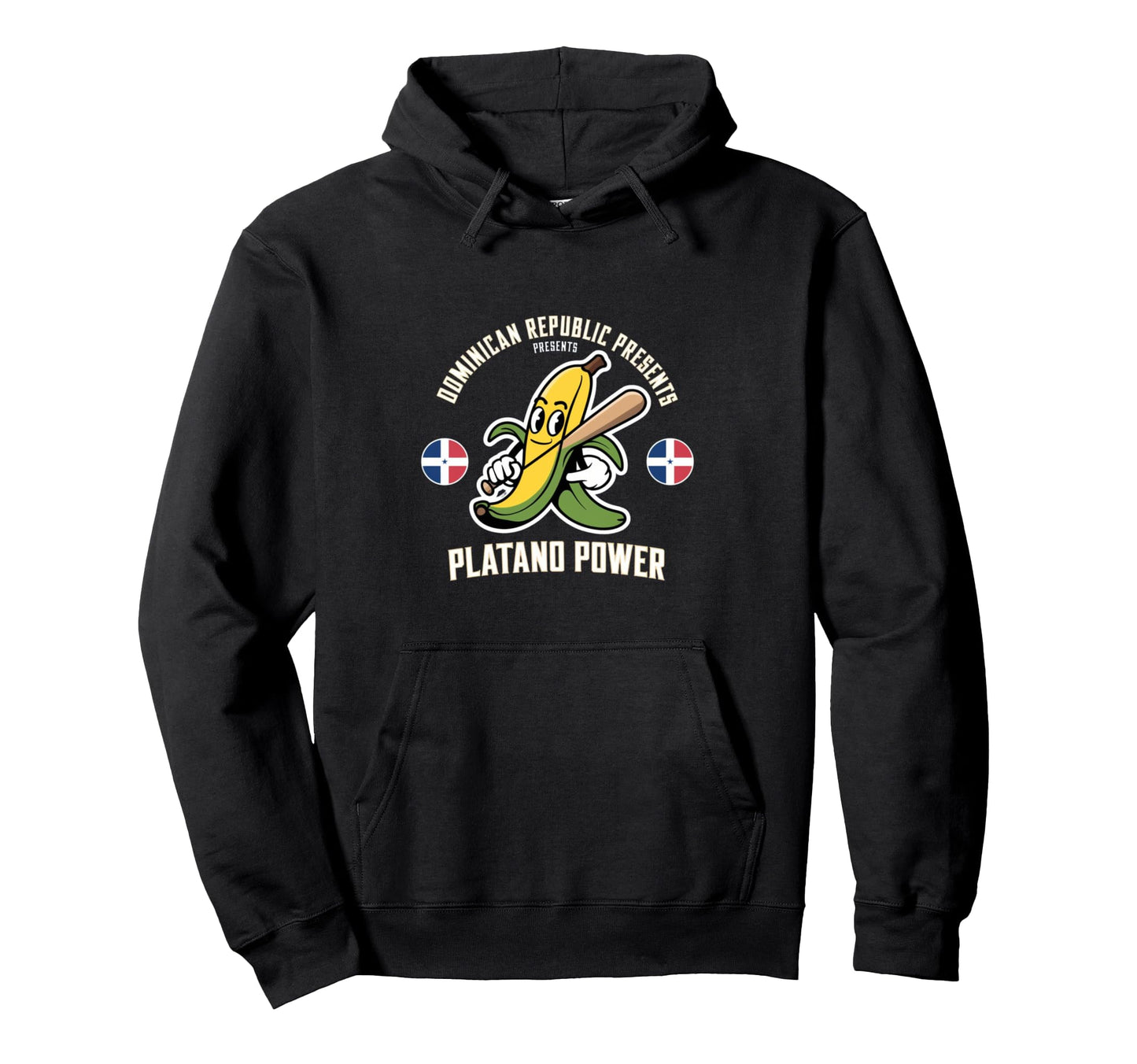 Dominican Republic Platano Power Hoodie - Casual Everyday Wear Unisex - T-Shirt, Sweatshirt, Hoodie