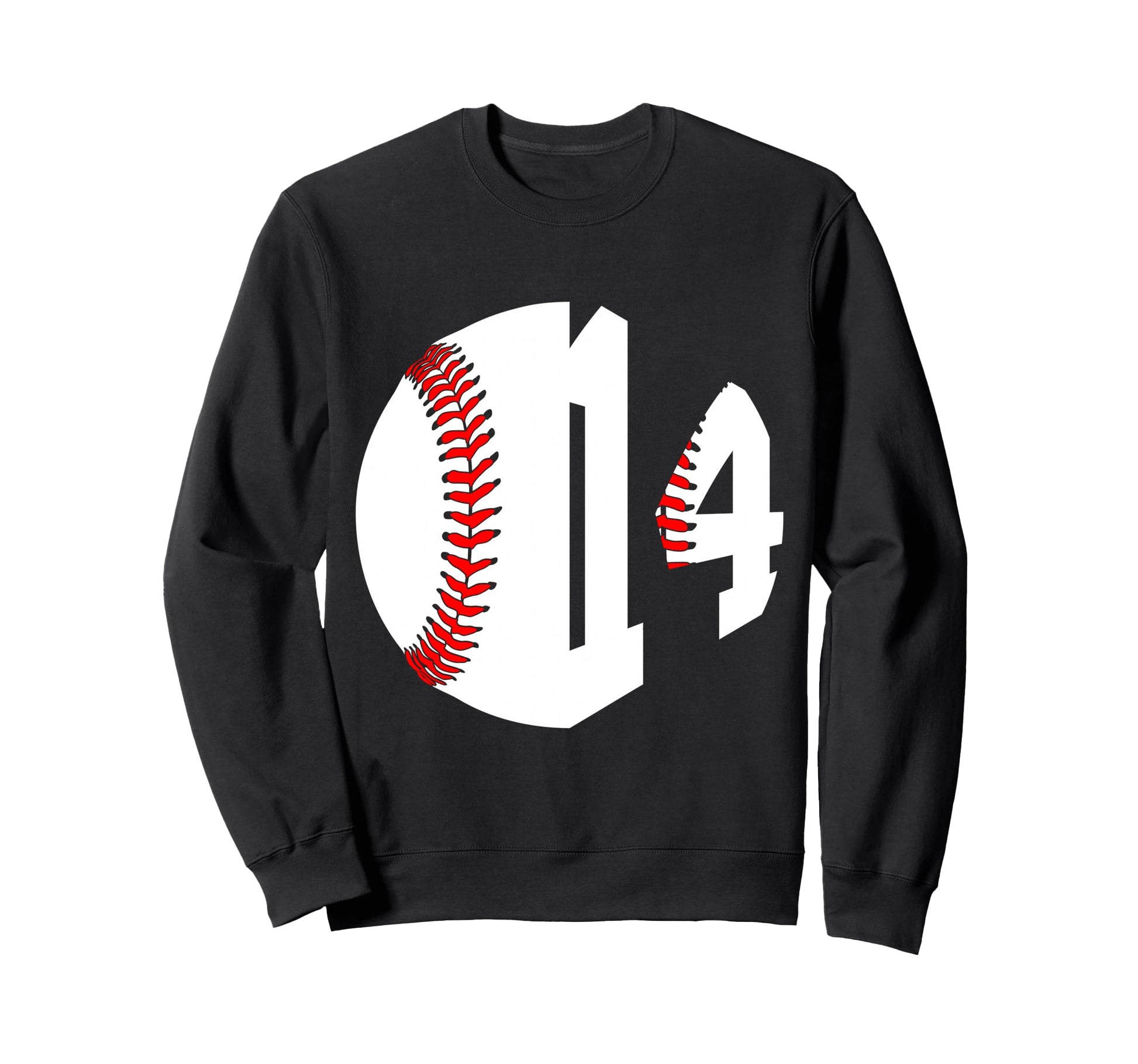 Number 14 Years Baseball 14Th Sweatshirt - Custom Art Print Men Women - T-Shirt, Sweatshirt, Hoodie