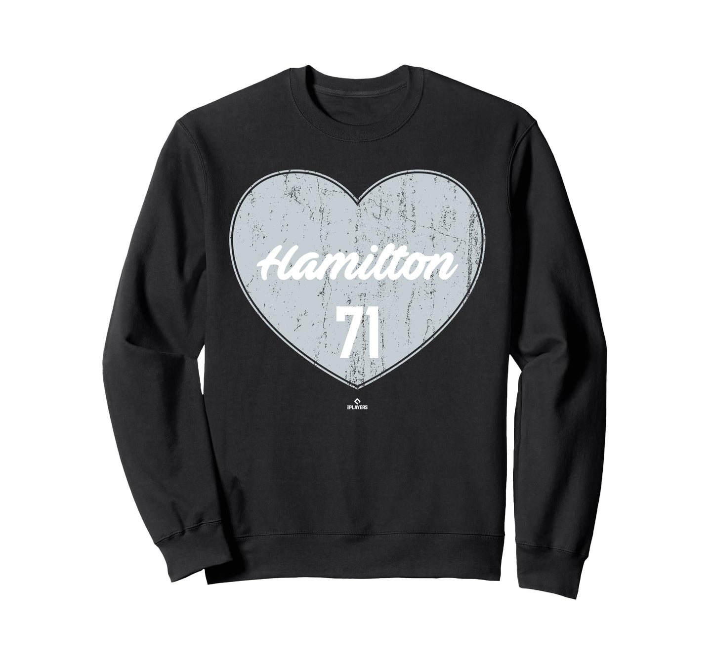 Distressed Heart Ian Hamilton Sweatshirt - Fun Novelty Design for Adults - T-Shirt, Sweatshirt, Hoodie